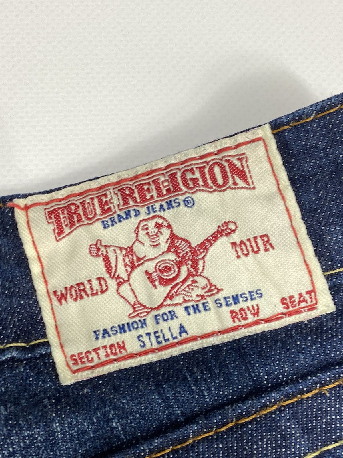 True Religion 🔥LASTDROP🔥 TR Stella Row Seat Low Rise Denim Jeans Pants Size 25" / US 0 / IT 36 - 15 Thumbnail