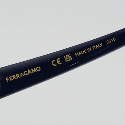 Salvatore Ferragamo Salvatore Ferragamo SF2971 414 Eyeglasses Blue 53mm Cat Eye Size ONE SIZE - 4 Thumbnail