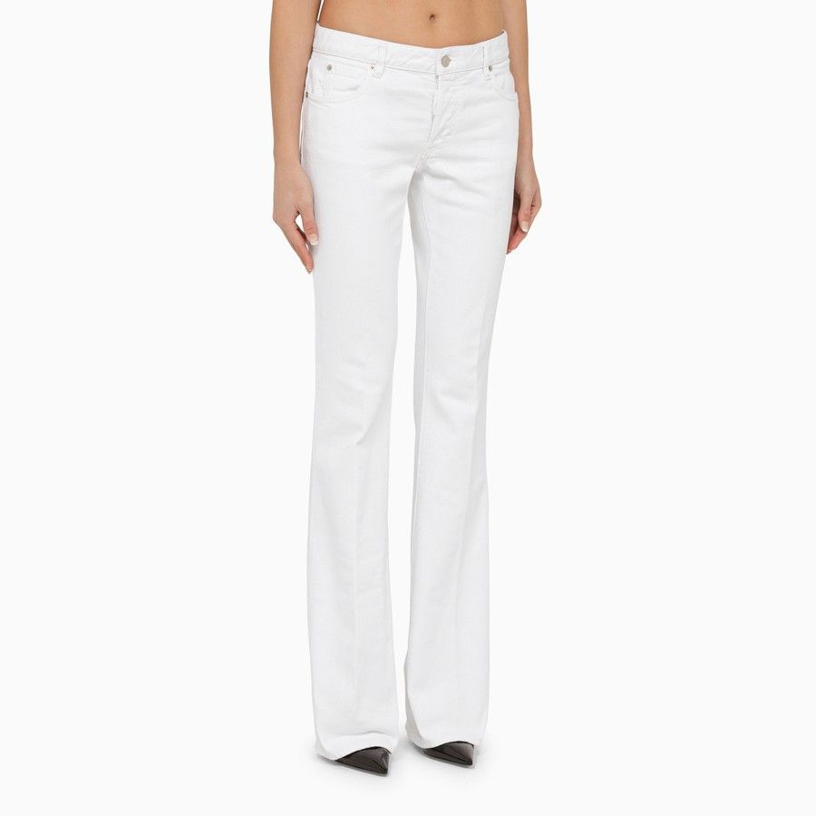 Dsquared2 o1d2blof0824 Denim Jeans in White Size 30" / US 8 / IT 44 - 3 Thumbnail