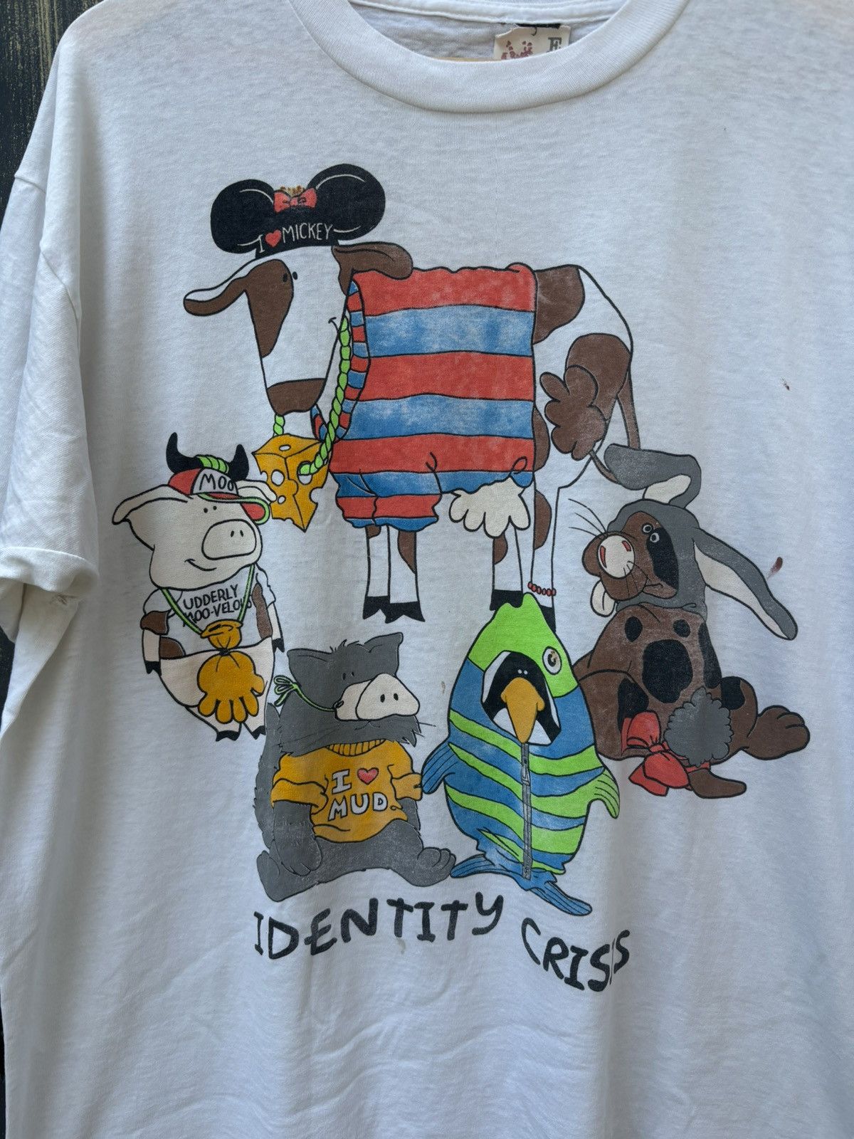 Arts & Science VERY RARE! Vintage 90’s Identity Crisis Art Parody Size US XL / EU 56 / 4 - 4 Thumbnail