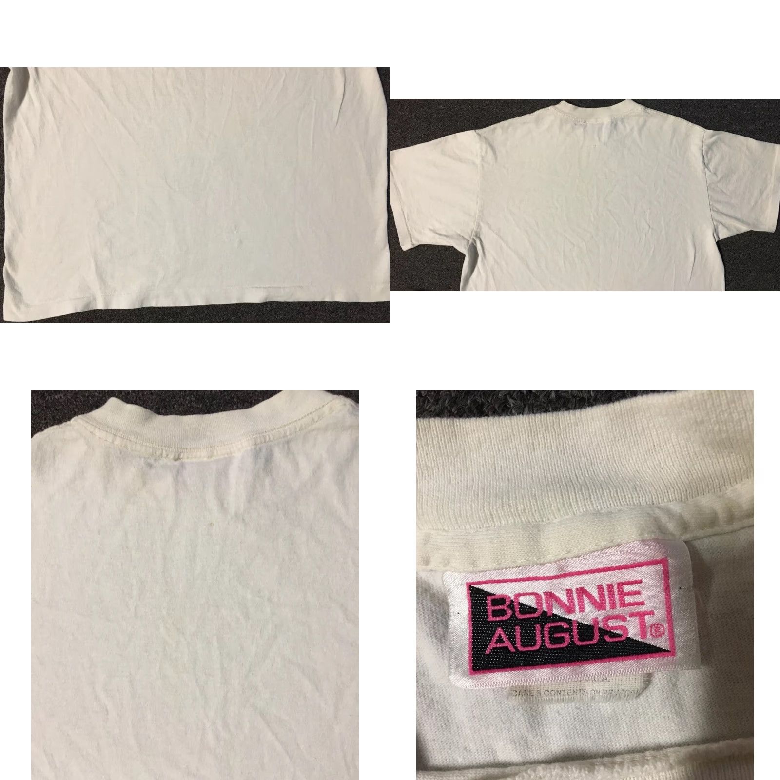 Vintage VINTAGE 90s Abstract Flower Art Faded Shirt S USA AOP Single Stitch Unisex T-Shirt White Small USA Hip Hop Surf Skate Grunge 80s 90s Flower Art Size US S / EU 44-46 / 1 - 9 Thumbnail