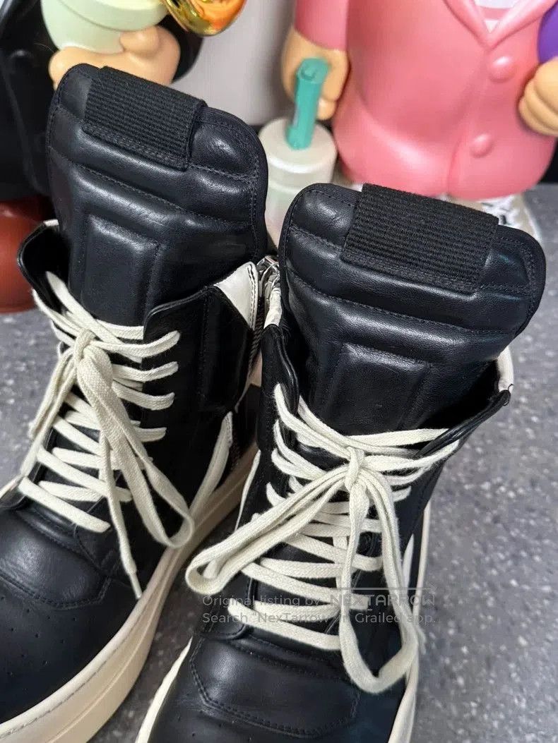 Rick Owens Rick Owens Black and White High. Size US 9 / EU 42 - 6 Thumbnail