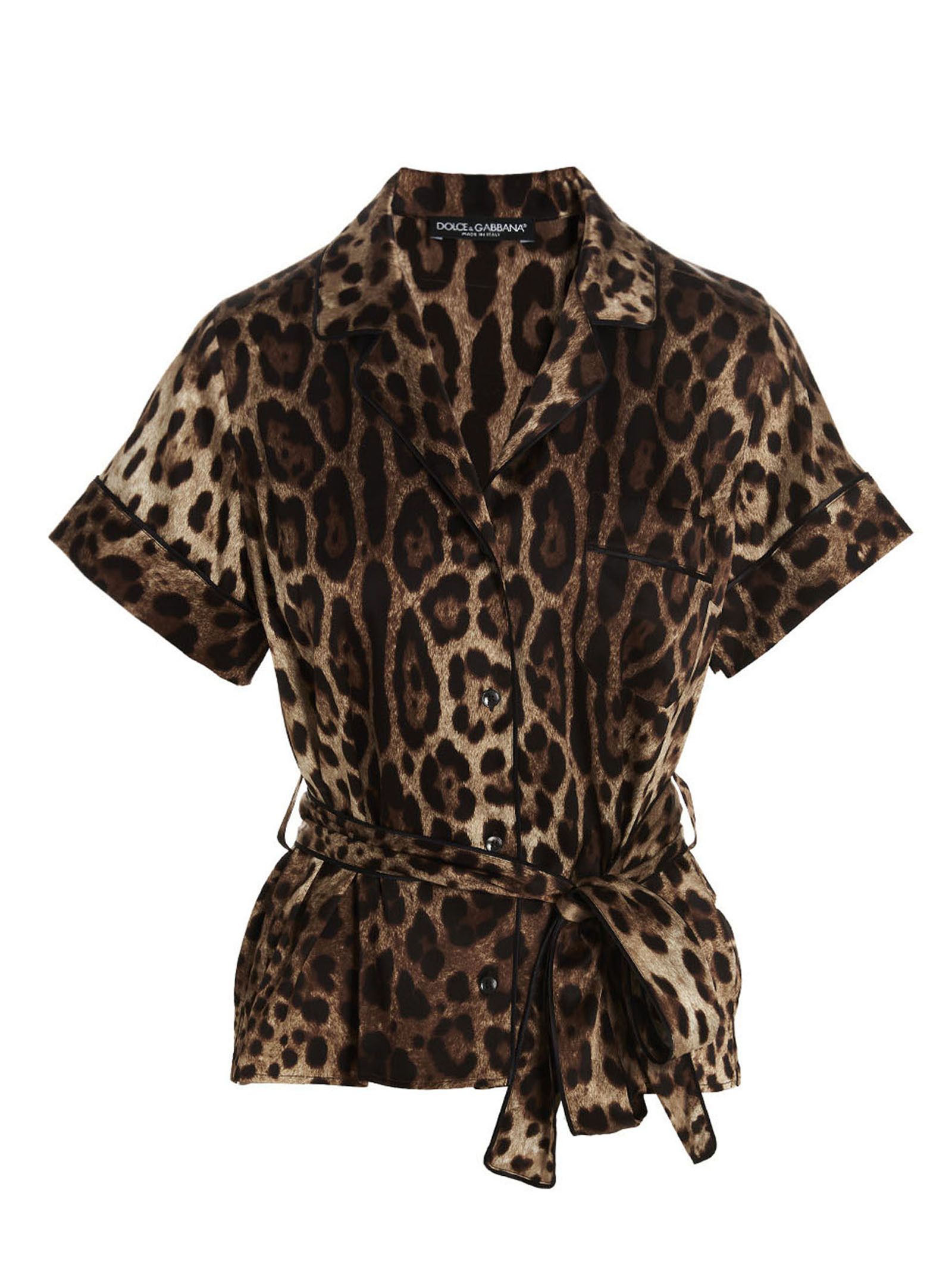 Dolce & Gabbana Leopard Shirt Size XL / US 12-14 / IT 48-50 - 1 Thumbnail