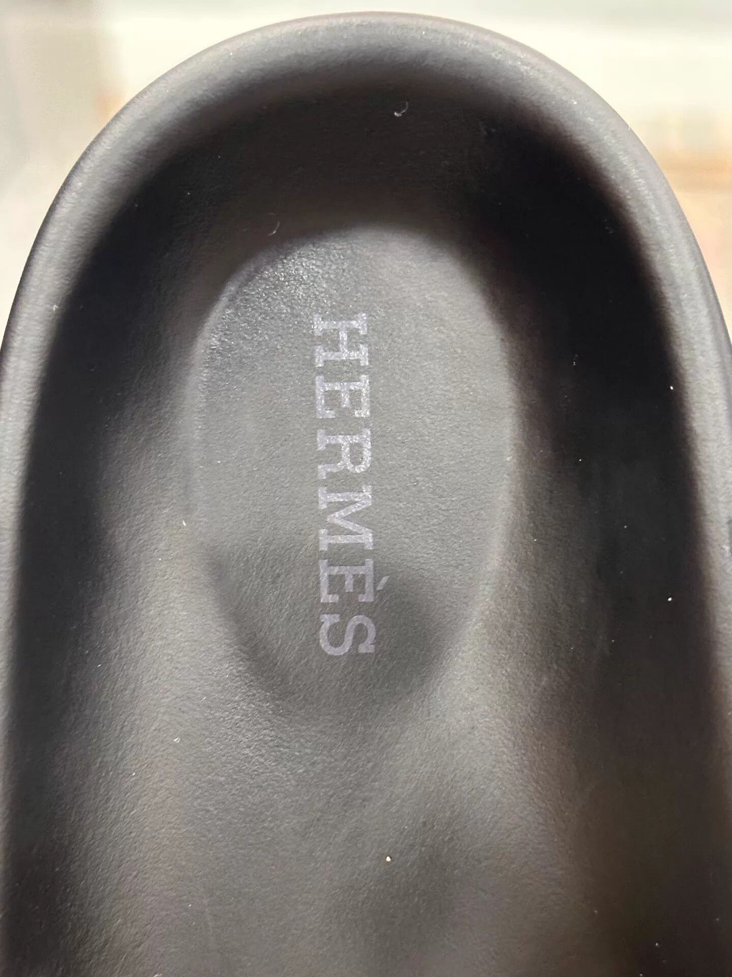 Hermes Hermes Go Women's Brown H-Logo Suede Shearling Mule EU39 Size US 8.5 / IT 38.5 - 8 Thumbnail