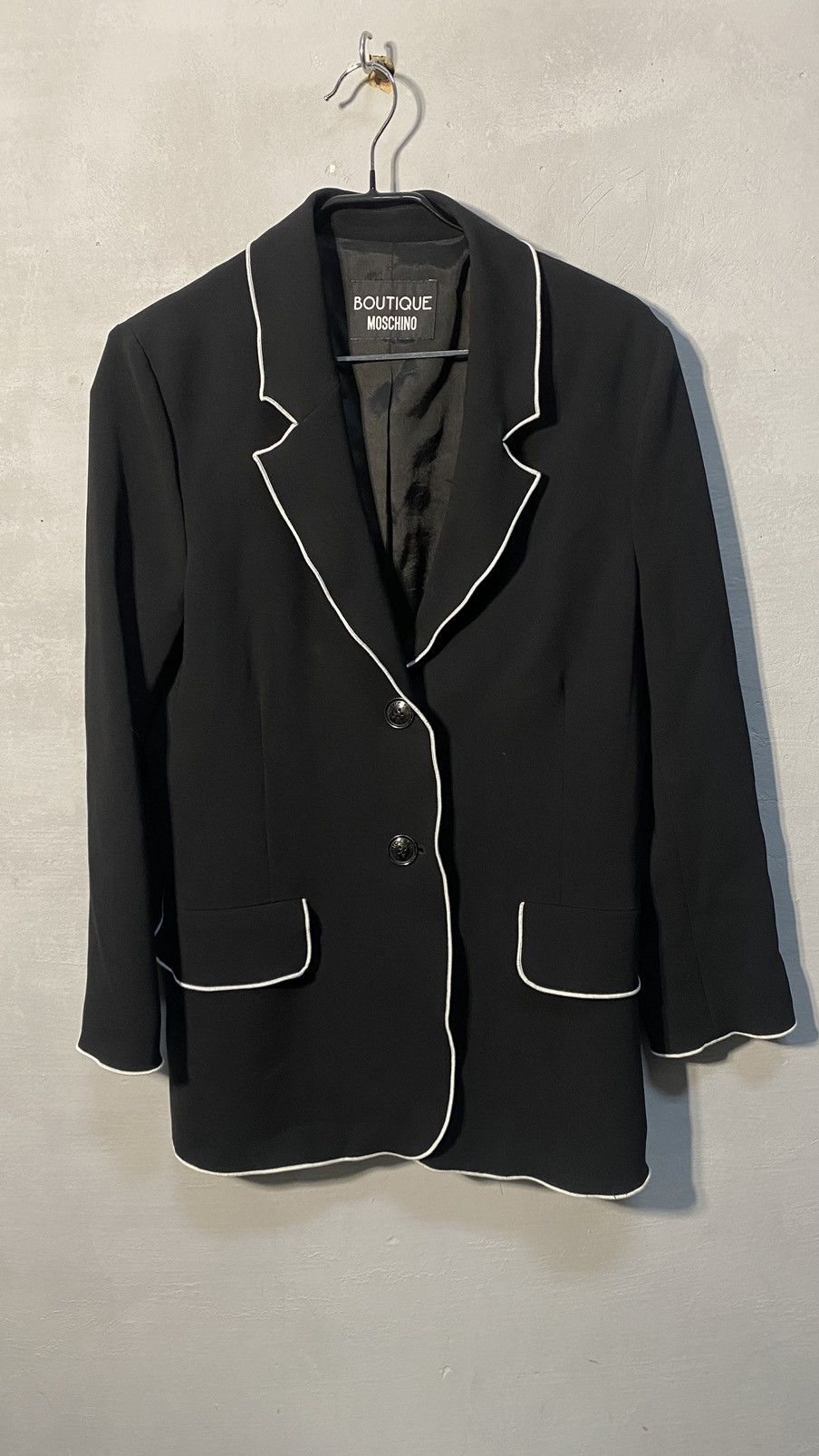 Moschino Boutique Moschino Blazer womans Black Size 42 IT / 10 UK Size L / US 10 / IT 46 - 1 Thumbnail
