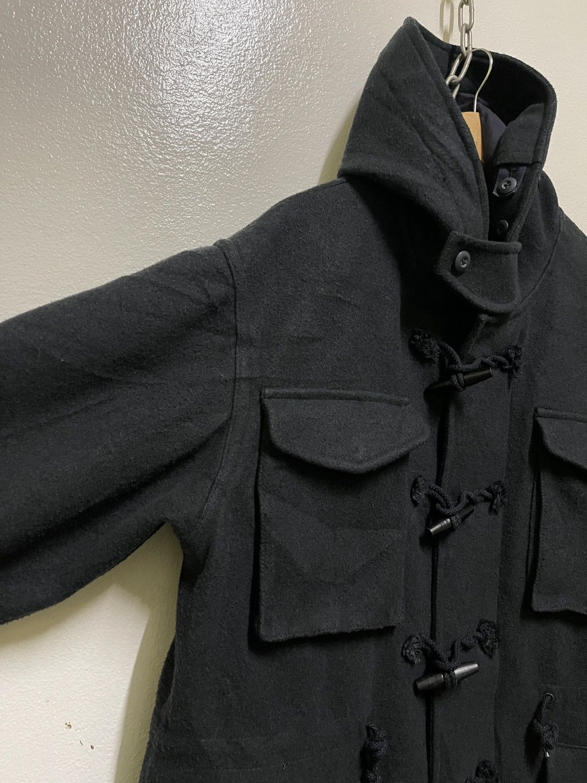 Beams Plus × Japanese Brand Beams Wool Parka Hoodie Size US M / EU 48-50 / 2 - 2 Thumbnail