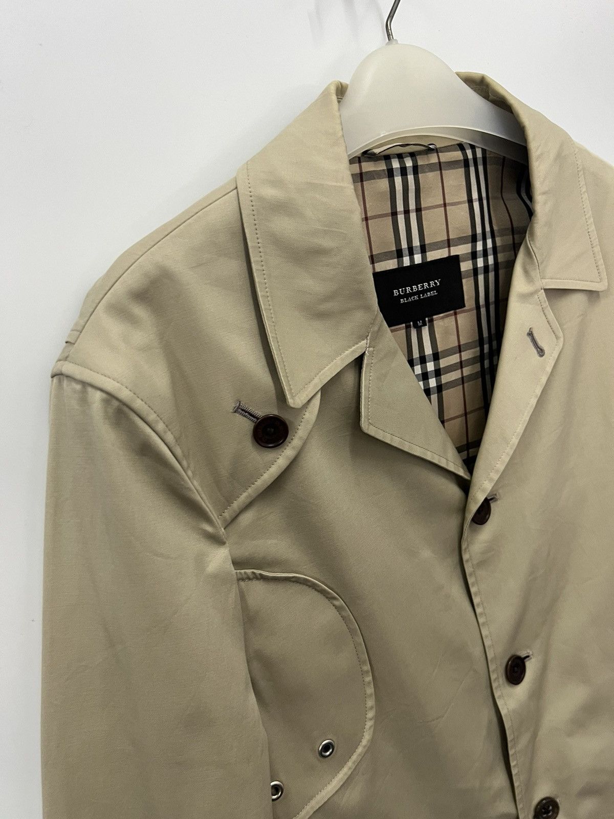 Black Label 🔥 BURBERRY BLACK LABEL NOVA CHECK CASUAL JACKET - L Size US S / EU 44-46 / 1 - 7 Thumbnail
