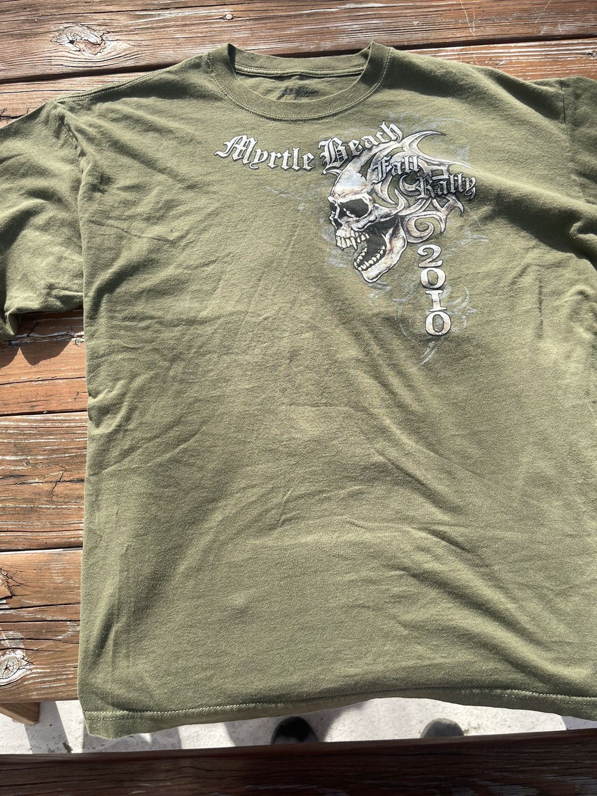 Harley Davidson × Vintage Vintage 2010* Myrtle Beach short sleeve shirt Size US XXL / EU 58 / 5 - 2 Thumbnail
