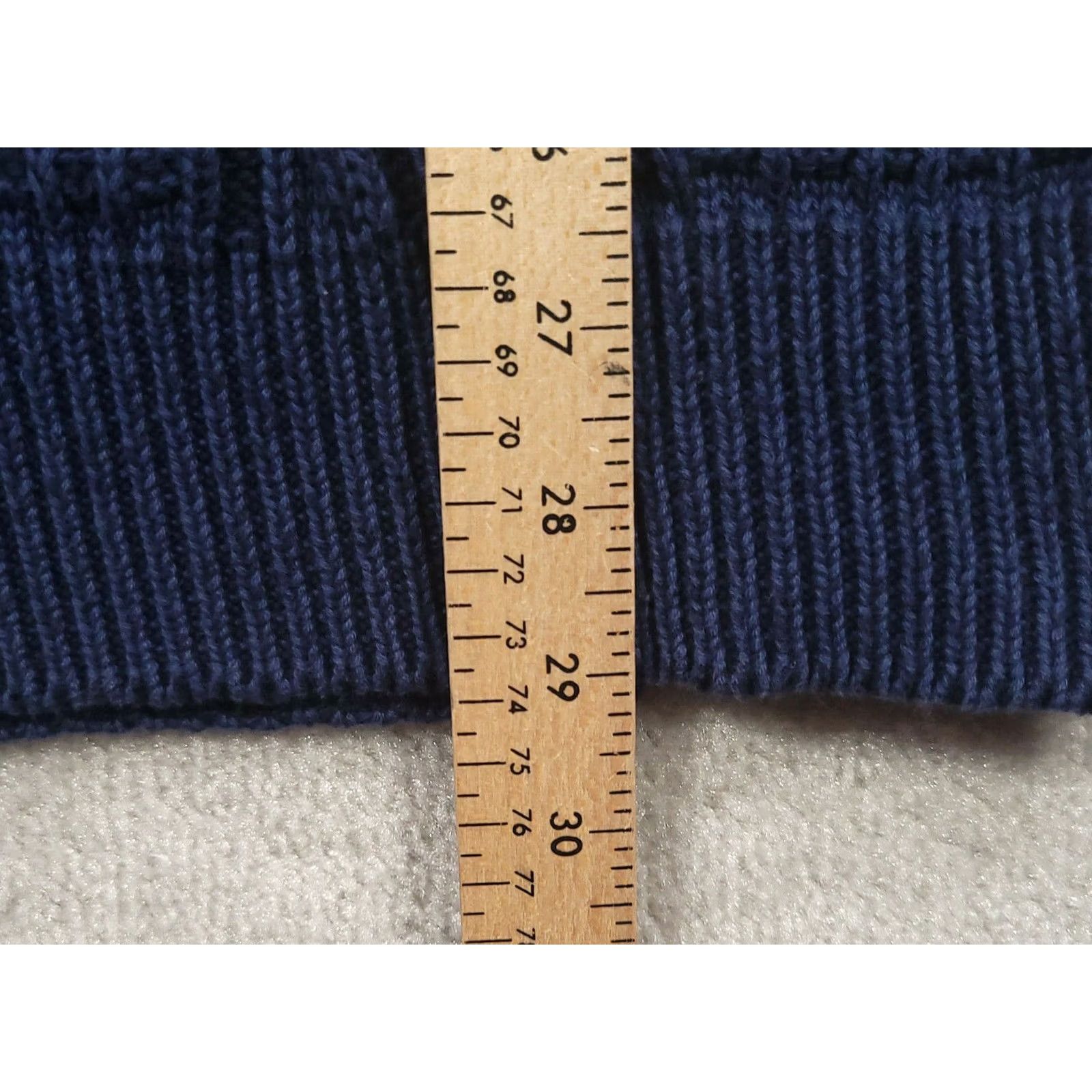 Vintage VINTAGE Bellagio Cable Knit Sweater Mens Medium Blue Made In USA Size US M / EU 48-50 / 2 - 7 Thumbnail