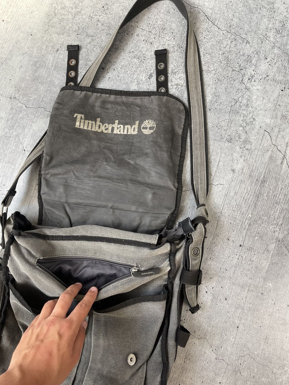 Timberland 90’s Vintage Timberland Military Multi-pocket Japanese Bag Size ONE SIZE - 8 Thumbnail