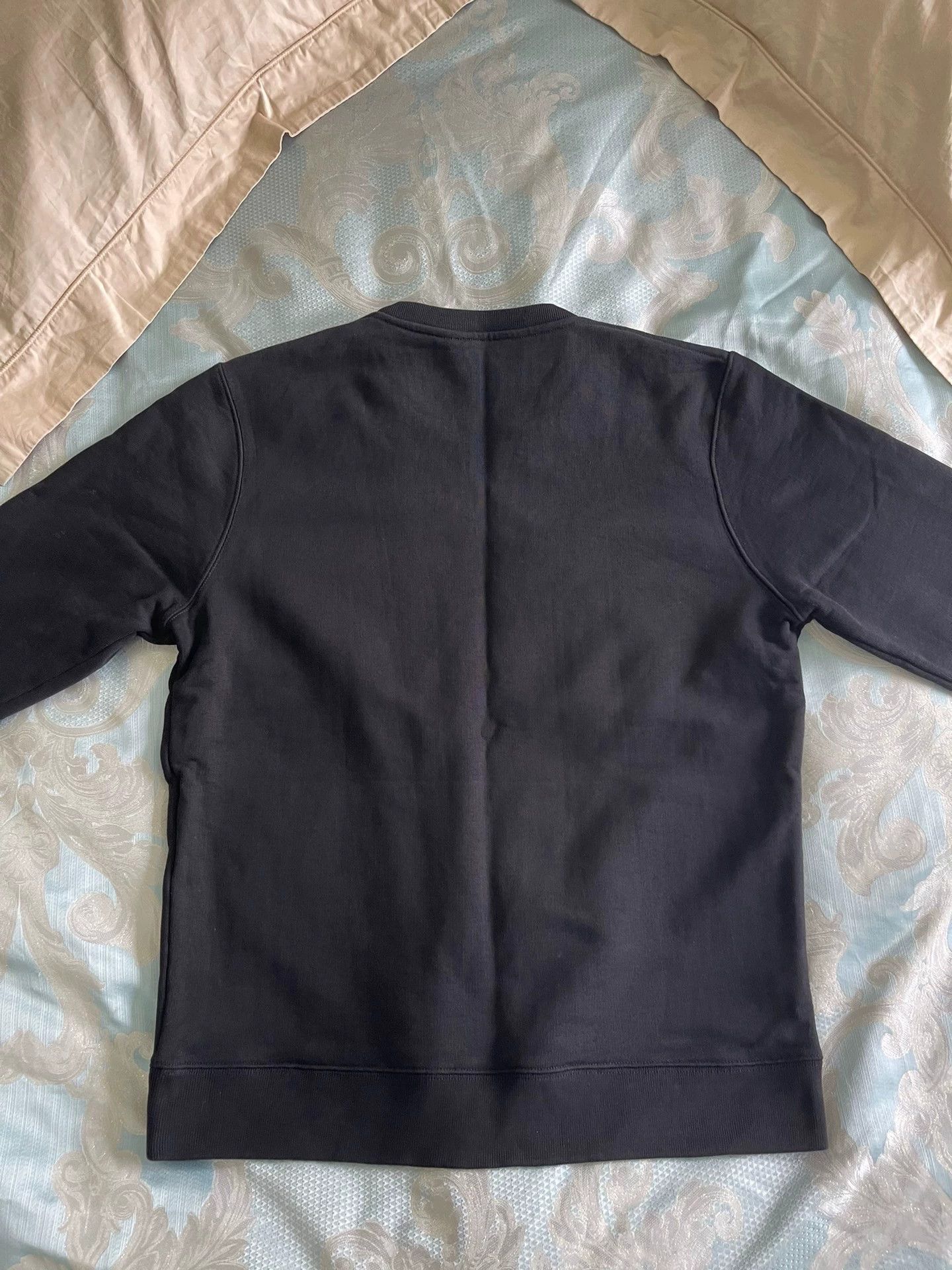 Loewe LOEWE Classic Large Logo Embroidered Black Sweatshirt L Size US L / EU 52-54 / 3 - 2 Thumbnail