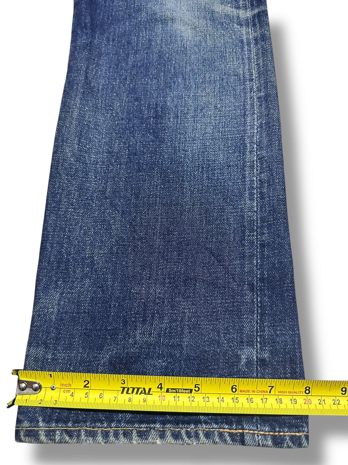 Denime × Japanese Brand × Vintage Denime 80's Vintage Wideleg Jeans With Mudwash Stye Size US 32 / EU 48 - 16 Thumbnail