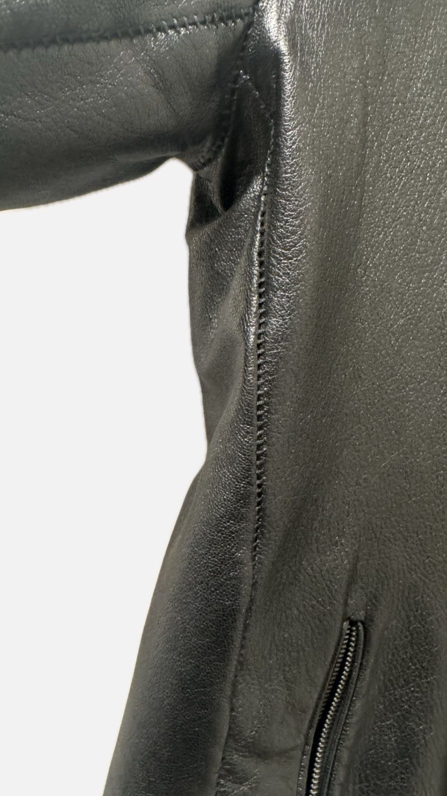 Zam Barrett Zam Barrett Minimalist Leather Jacket 46 Size US M / EU 48-50 / 2 - 6 Thumbnail