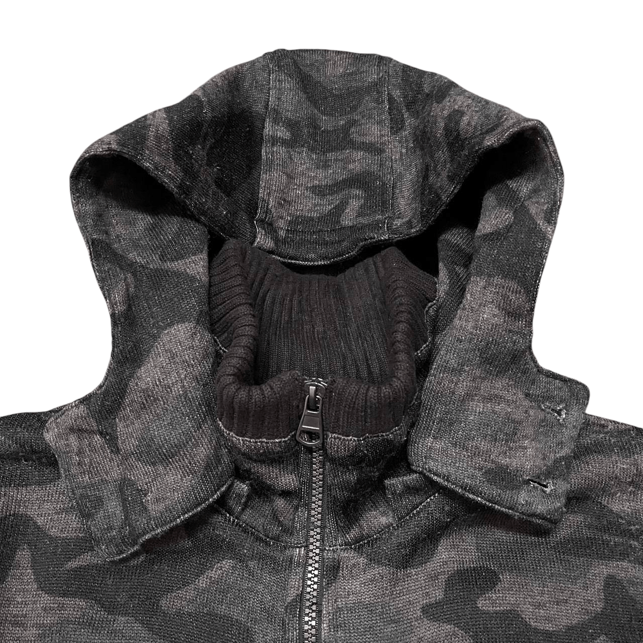 In The Attic Vintage In The Attic Camo Hooded Jacket Size US M / EU 48-50 / 2 - 6 Thumbnail