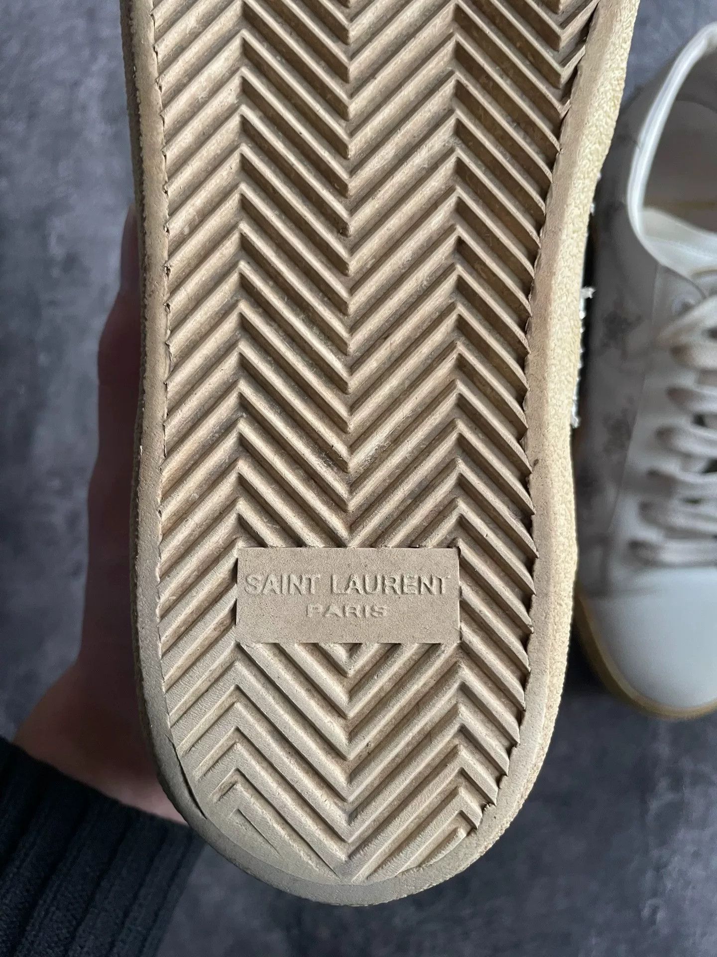 Saint Laurent Paris Saint Laurent Star Studded Sneakers Size 41.5. Size US 8.5 / EU 41-42 - 4 Thumbnail