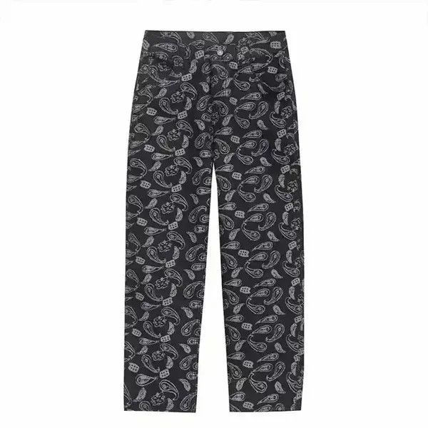 Japanese Brand × Vintage Print Cashew Flower Straight Jeans Size US 32 / EU 48 - 1 Thumbnail