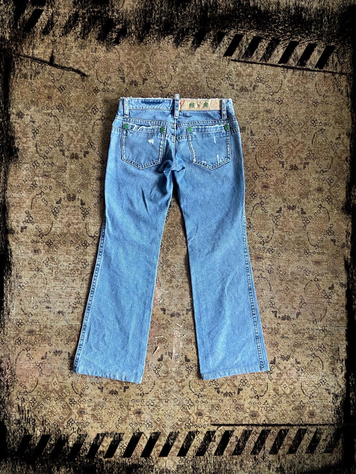 Dsquared2 Dsquared SS2005 stoner jeans Size 30" / US 8 / IT 44 - 2 Thumbnail