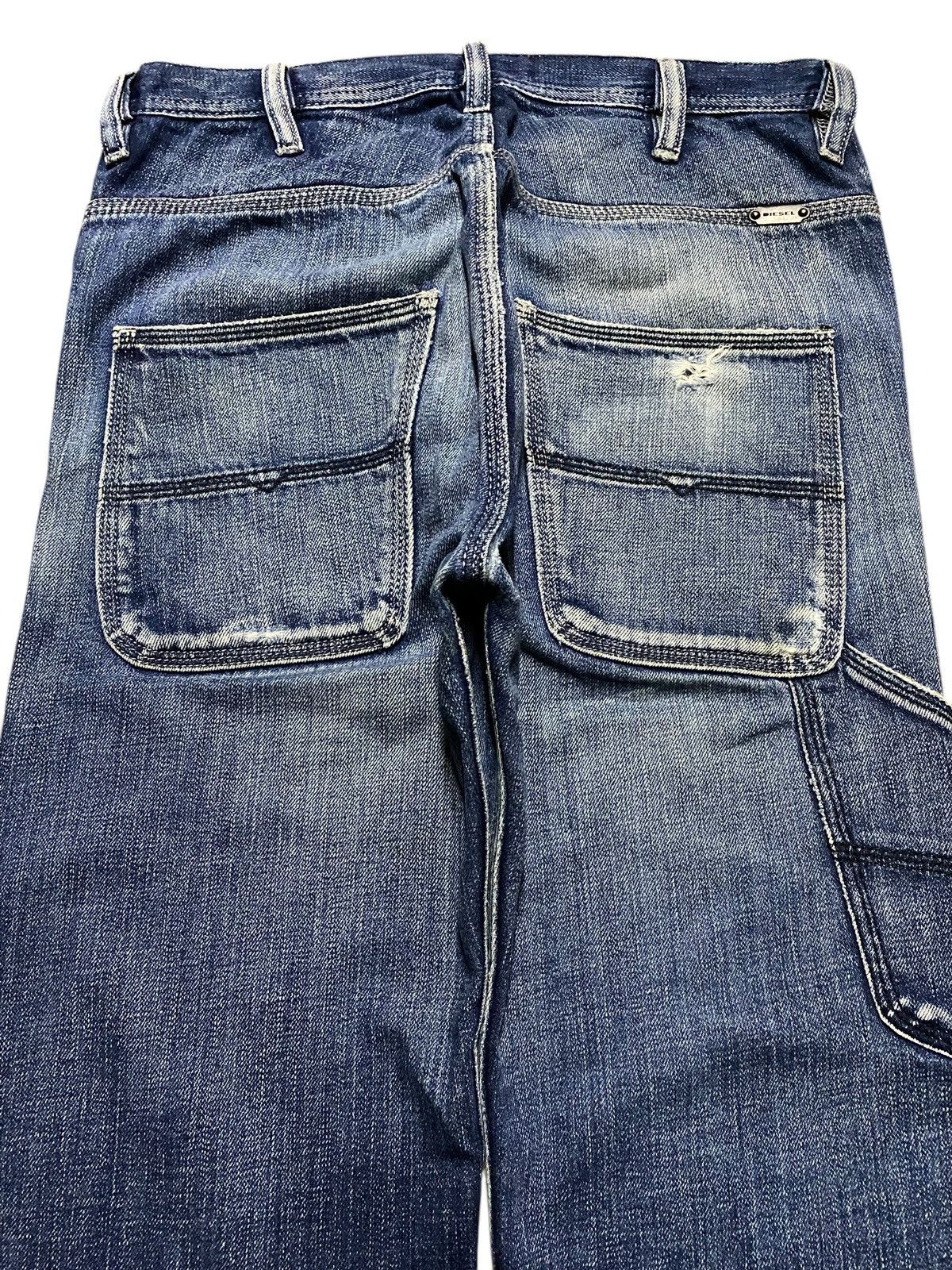 Diesel Black Gold Vintage Diesel New-Zulow (008TE) Distressed Loose Jeans Size US 30 / EU 46 - 4 Thumbnail