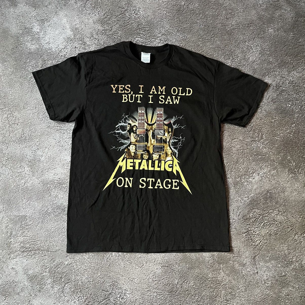 Vintage Vintage 2000s Metallica Band Tee Graphic Punk Grunge Black M Size US M / EU 48-50 / 2 - 3 Thumbnail
