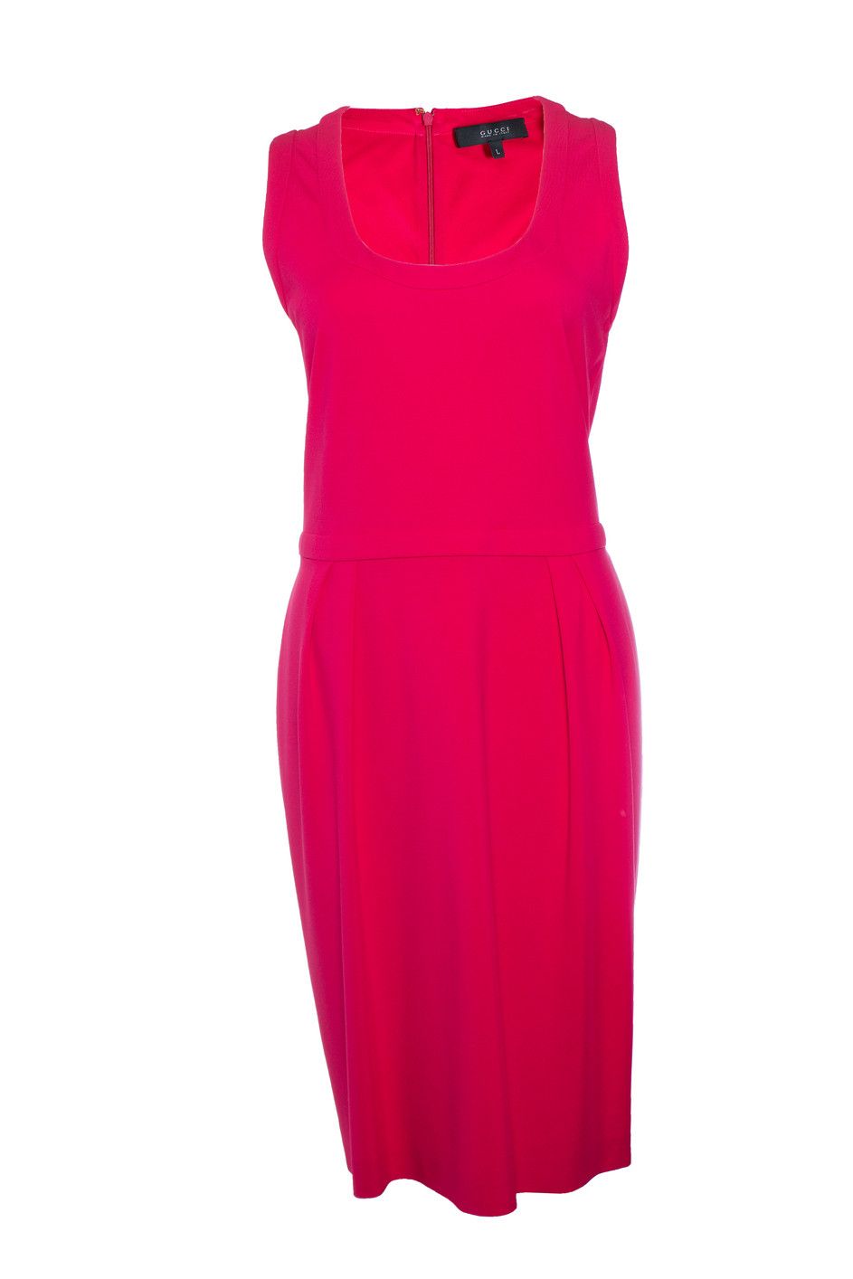 Gucci Gucci, pink sleeveless dress Size L / US 10 / IT 46 - 1 Thumbnail