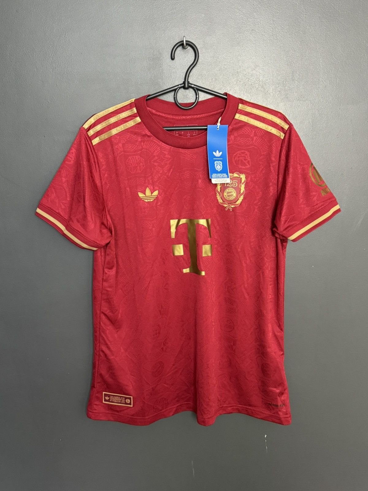 Adidas New Bayern Munchen Anniversary 125 Kimmich Football Jersey Size L / US 10 / IT 46 - 2 Thumbnail