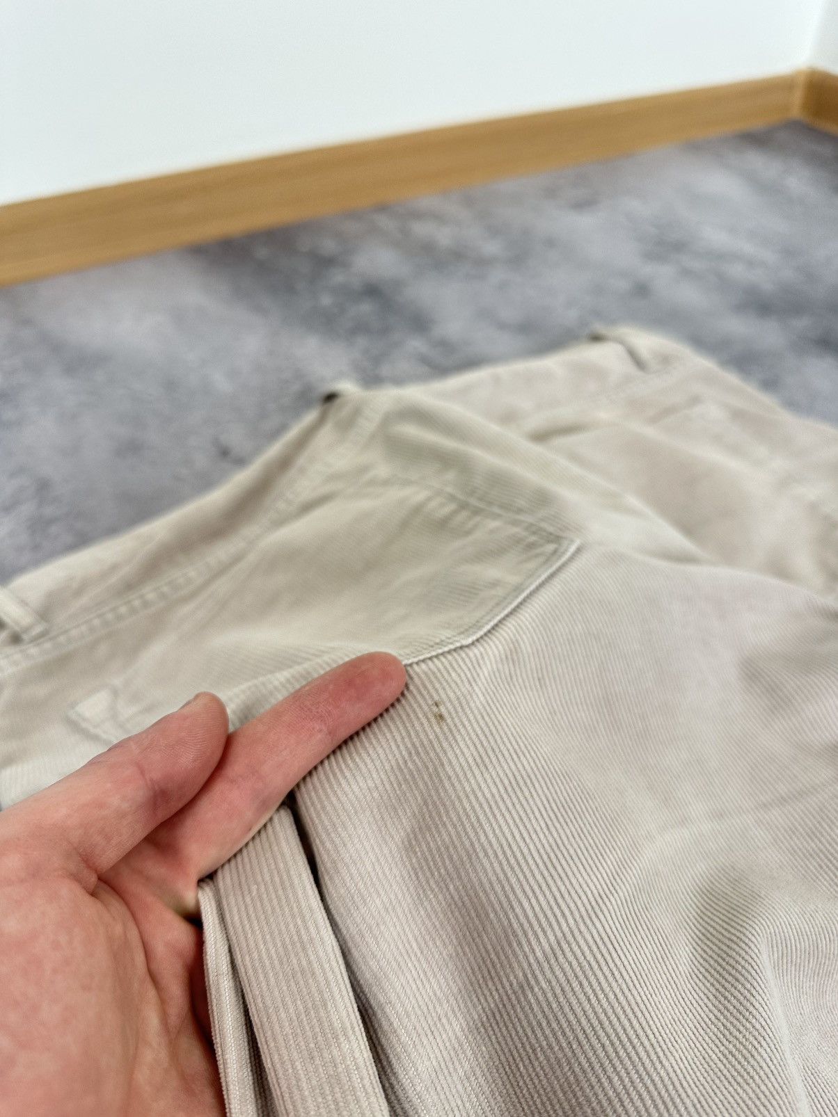 Helmut Lang Vintage Helmut Lang 2000's Archival Designer Corduroy Pants Size US 36 / EU 52 - 10 Thumbnail