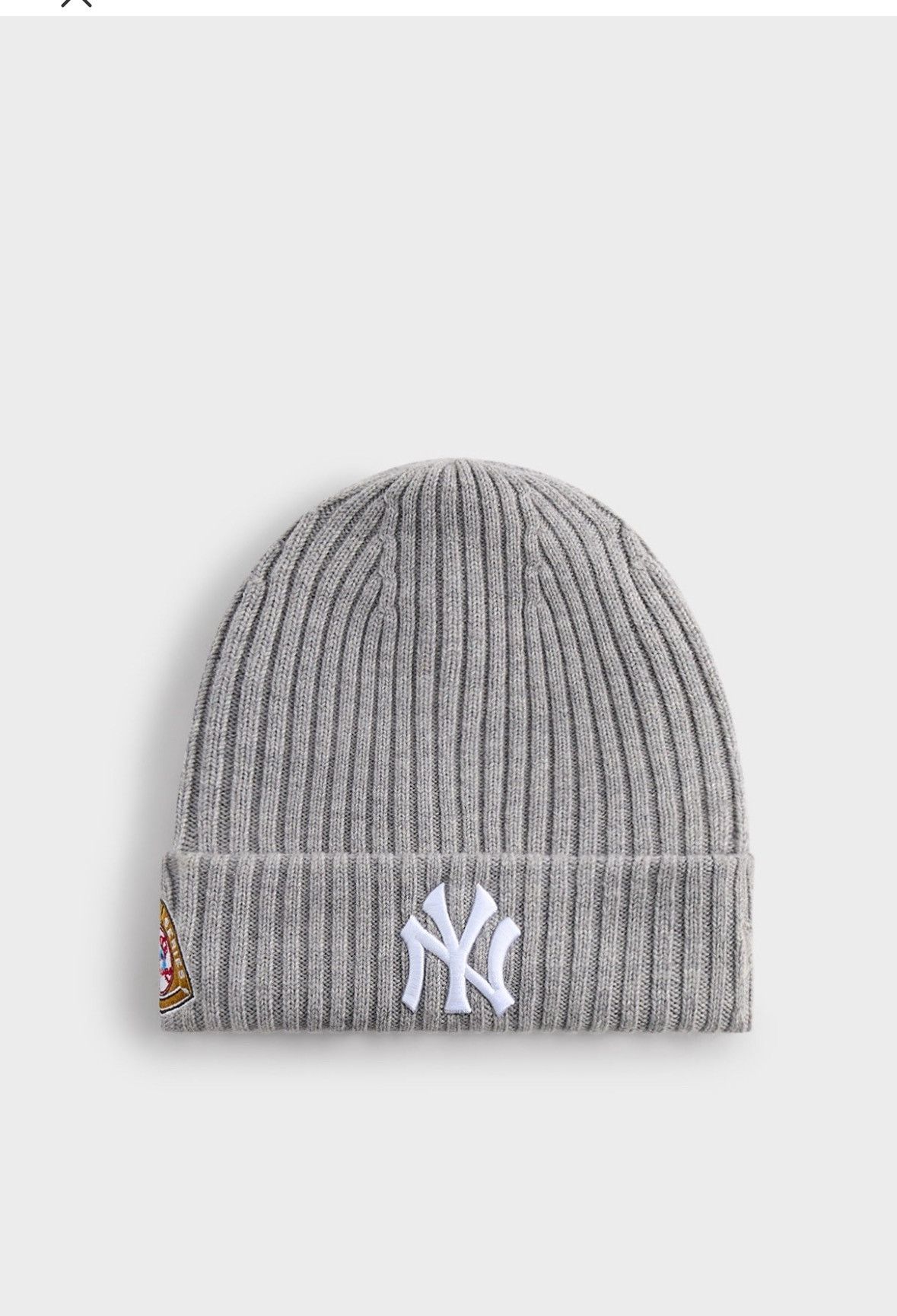 Kith × New Era × New York Yankees Kith x New Era x NY Yankees - Merlino Knot Beanie - Grey Size ONE SIZE - 1 Thumbnail