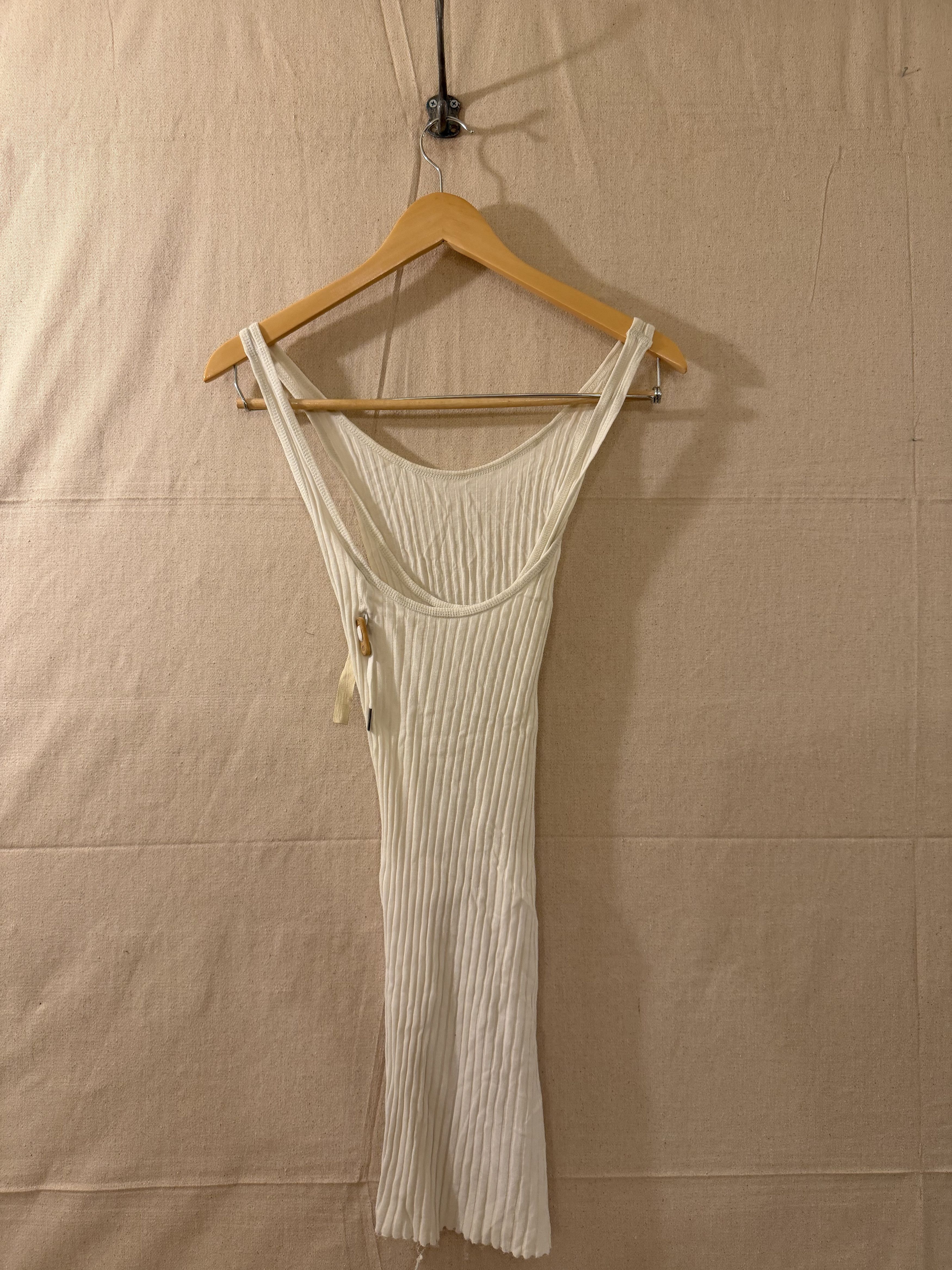 Boris Bidjan Saberi Boris Bidjan Saberi Ribbed Layered Tank Top XS Size XS / US 0-2 / IT 36-38 - 3 Thumbnail