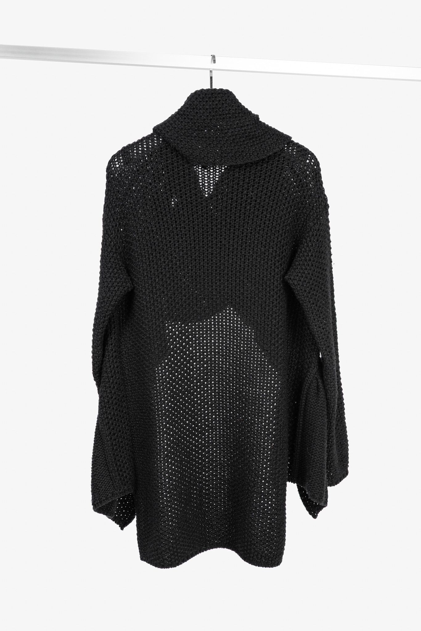 Sarah Pacini Sarah Pacini Wool-Blend Cable-Knit Crossover Cowl Sweater Size ONE SIZE - 2 Thumbnail