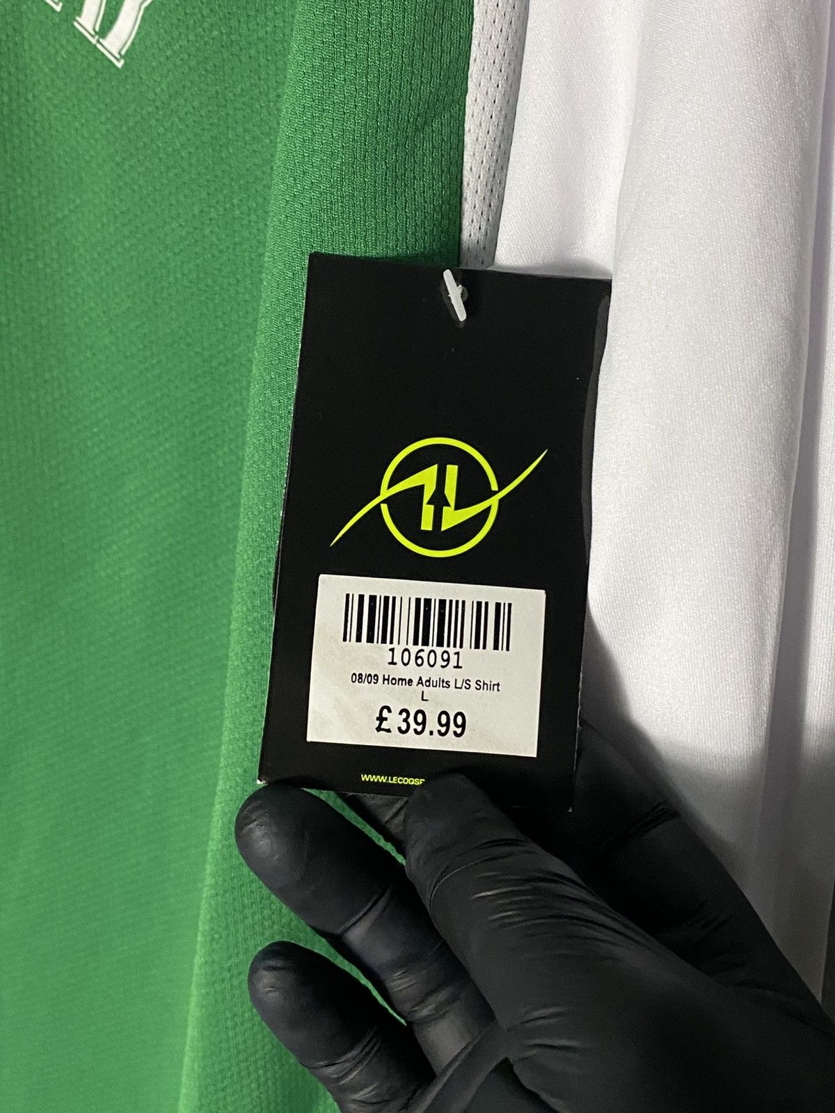Le Coq Sportif Hibernian Le Coq Sportif 2006/07 Soccer Jersey Football New Size US L / EU 52-54 / 3 - 4 Thumbnail