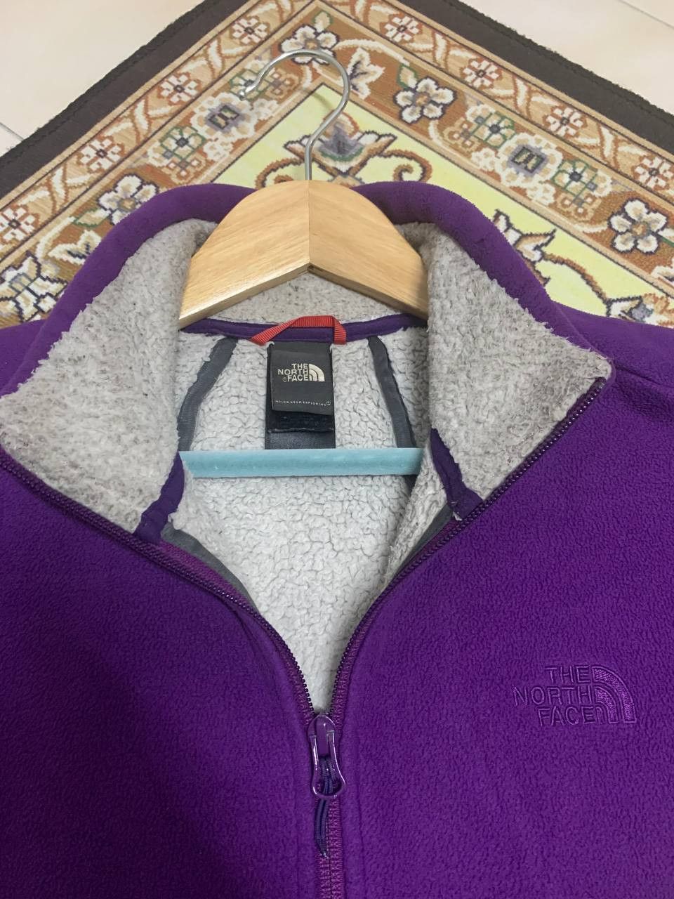 The North Face × Vintage The North Face 100 GLACIER FULL ZIP Fleece jacket Size US L / EU 52-54 / 3 - 3 Thumbnail