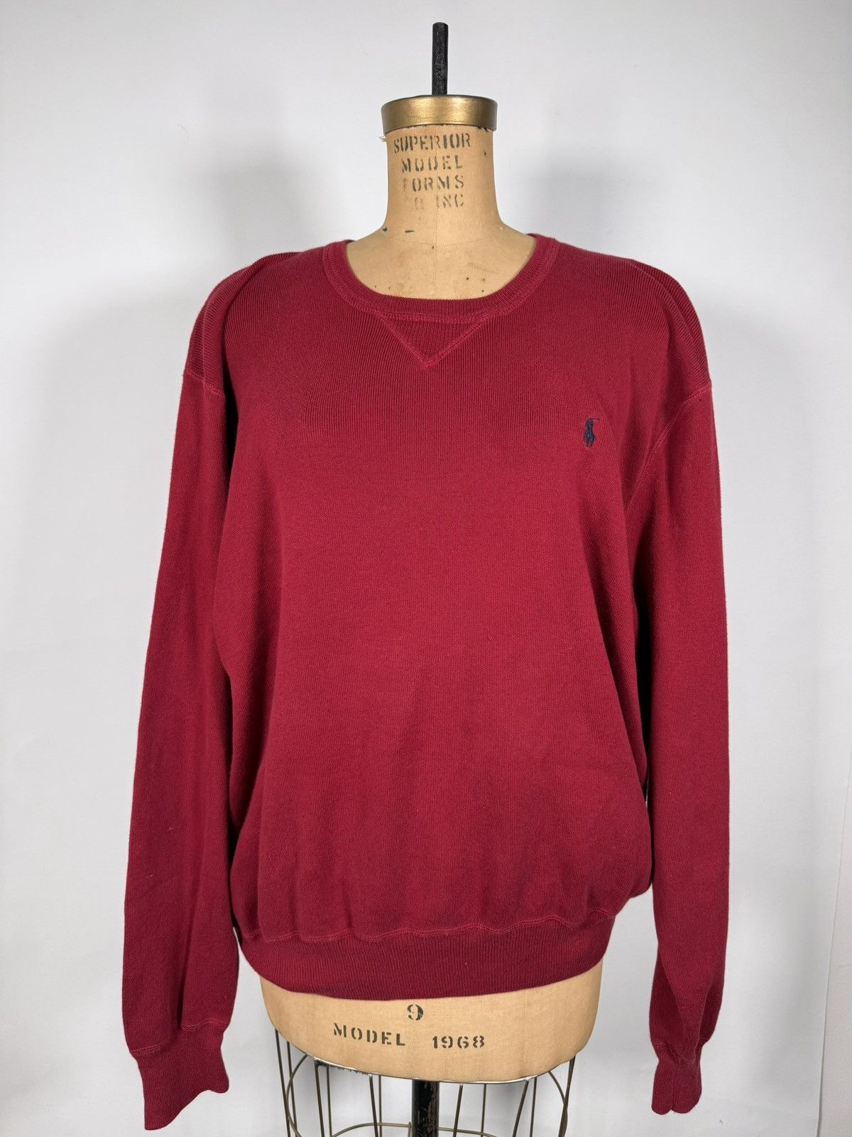 Polo Ralph Lauren Vintage Polo Ralph Lauren Cotton Sweater Size US L / EU 52-54 / 3 - 1 Thumbnail