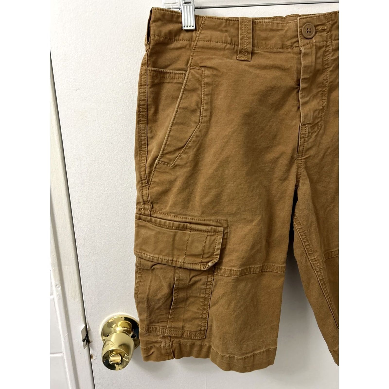 Superdry Superdry Cargo Shorts Mens Sz 30 Brown Pockets Military Utility 100% Cotton Canvas Adventure Casual Workwear Size US 30 / EU 46 - 2 Thumbnail