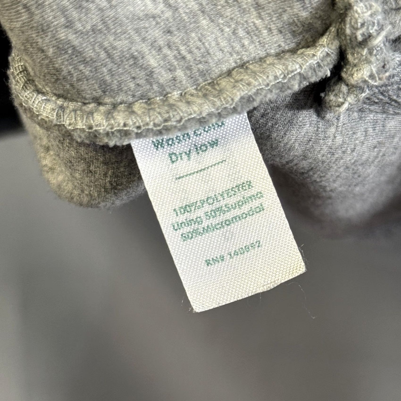 Marine Layer VINTAGE Marine Layer Pullover Sweatshirt Gray Sherpa Fleece Half Zip Pockets 1/4 Zip Womens Small Size S / US 4 / IT 40 - 5 Thumbnail