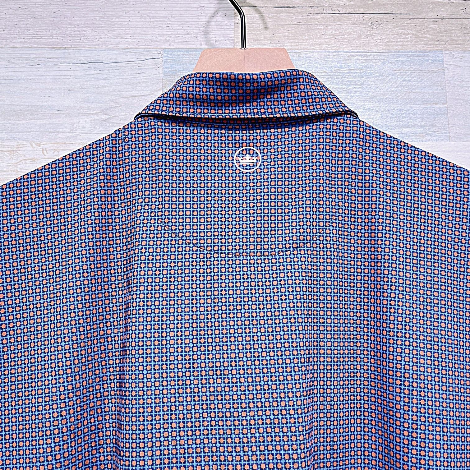 PETER MILLAR Crown Crafted Performance Golf Polo Mens Medium