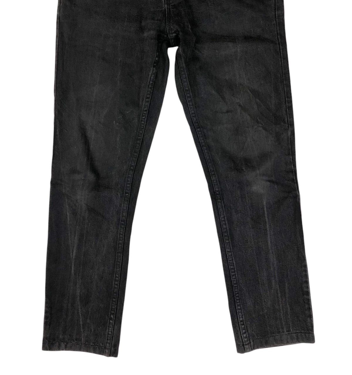 Jean Paul Gaultier Jean Paul Gaultier Target Black Denim Jeans Size US 30 / EU 46 - 4 Thumbnail