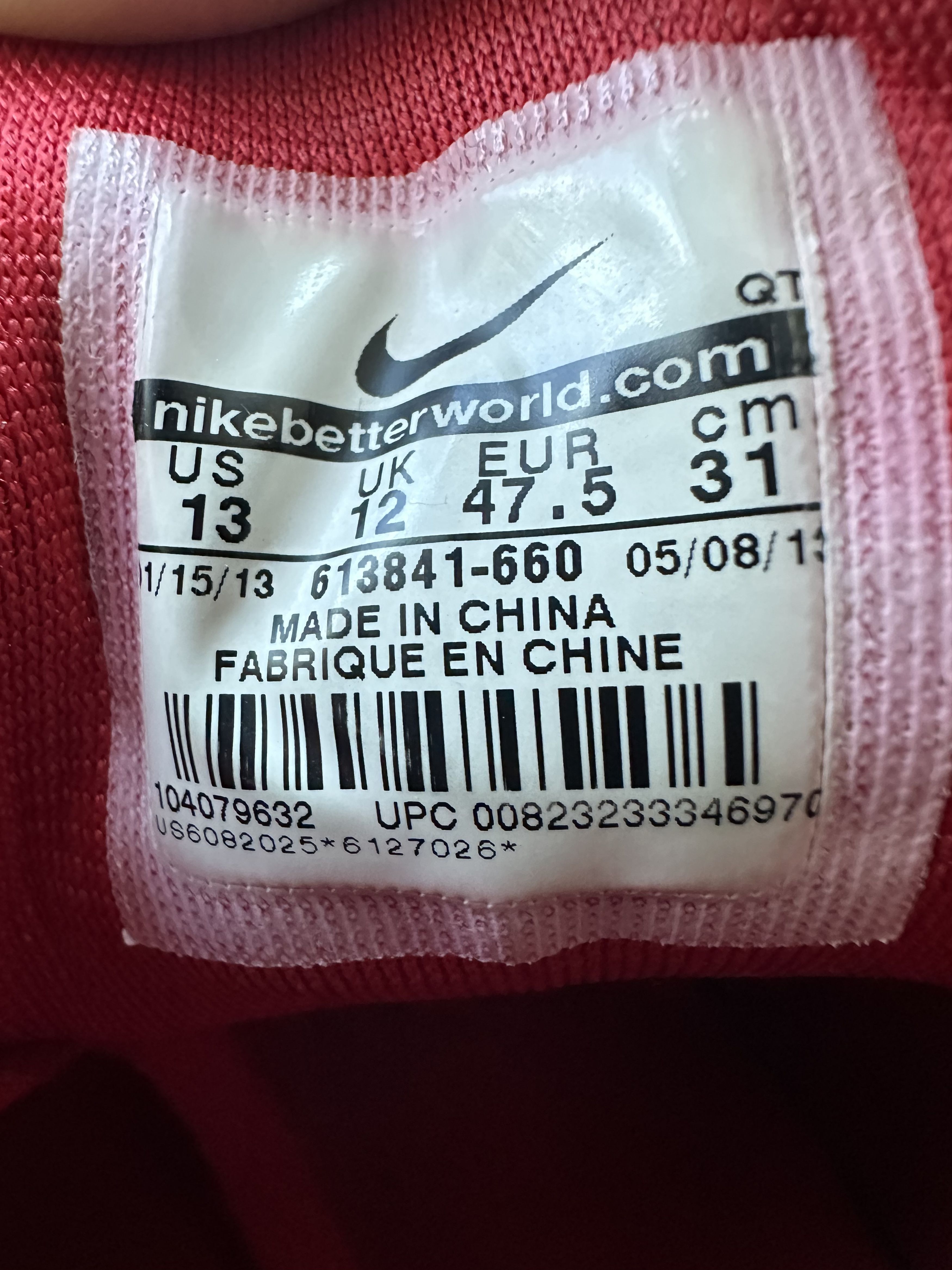 Nike Air max 90 Hyp Triple Red Size US 13 / EU 46 - 3 Thumbnail