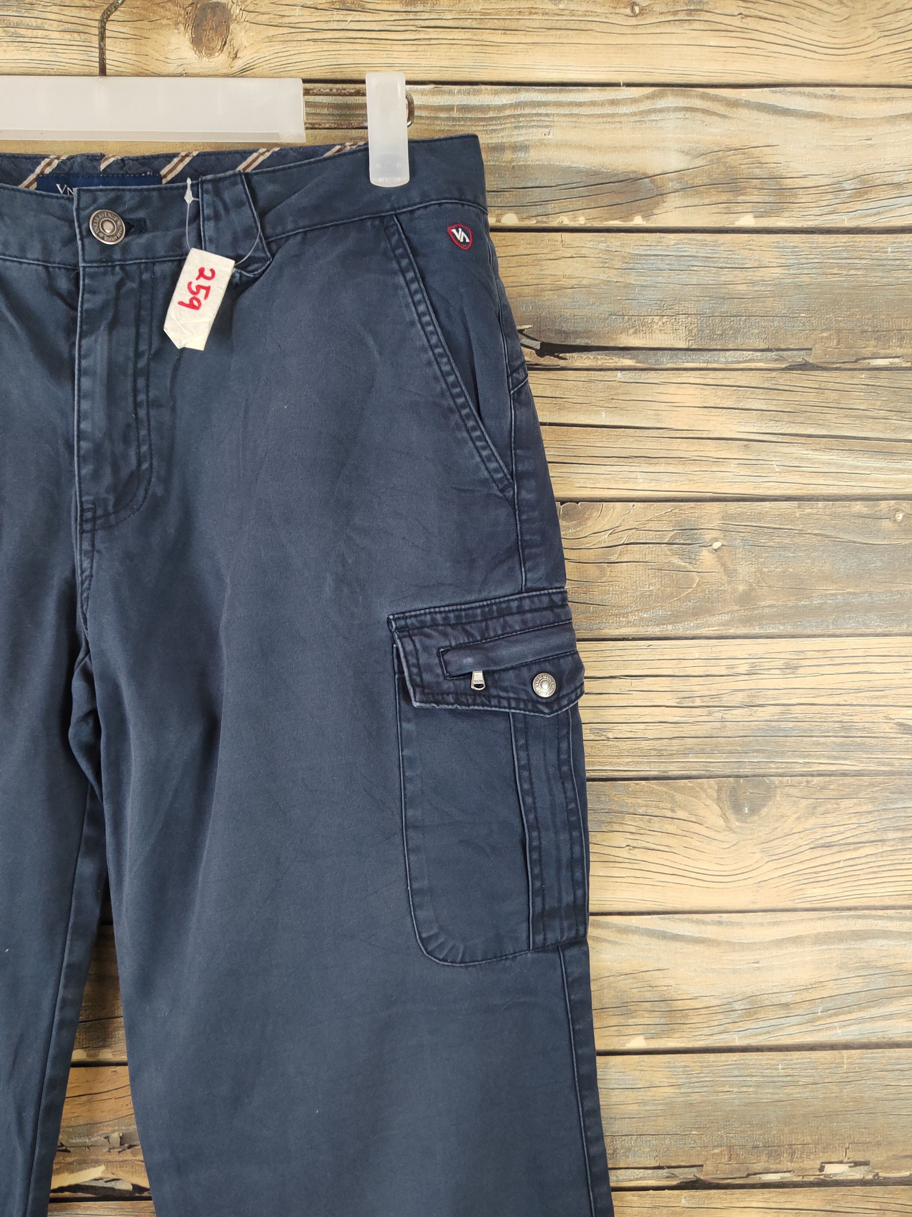 Japanese Brand DLL Vness Avenue Navy Multipocket Tactical Cargo Pants #259 Size 30" / US 8 / IT 44 - 5 Thumbnail