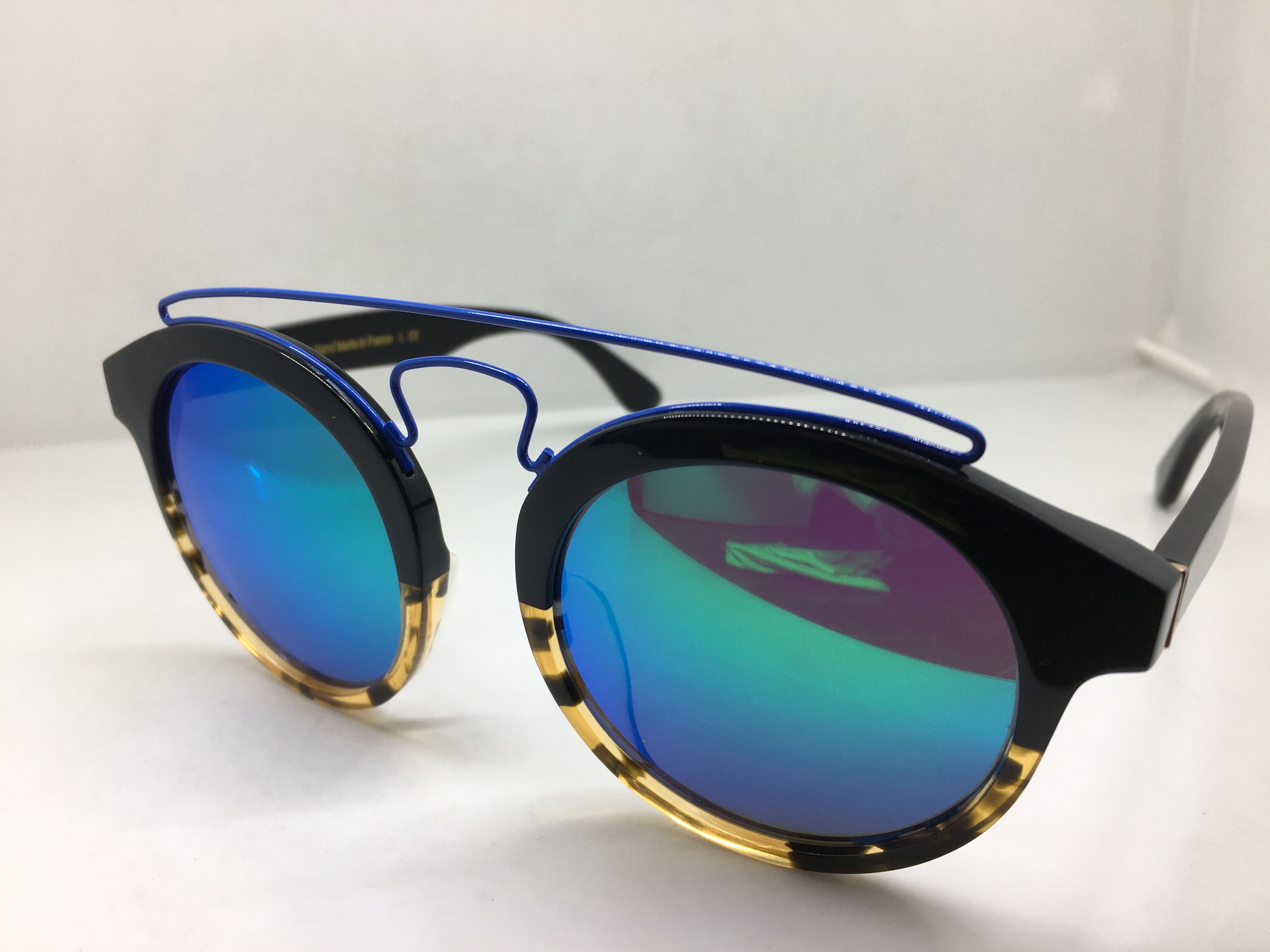 Other EOS Handmade Acetate Black Tortoise Round Sunglasses Size ONE SIZE - 3 Thumbnail