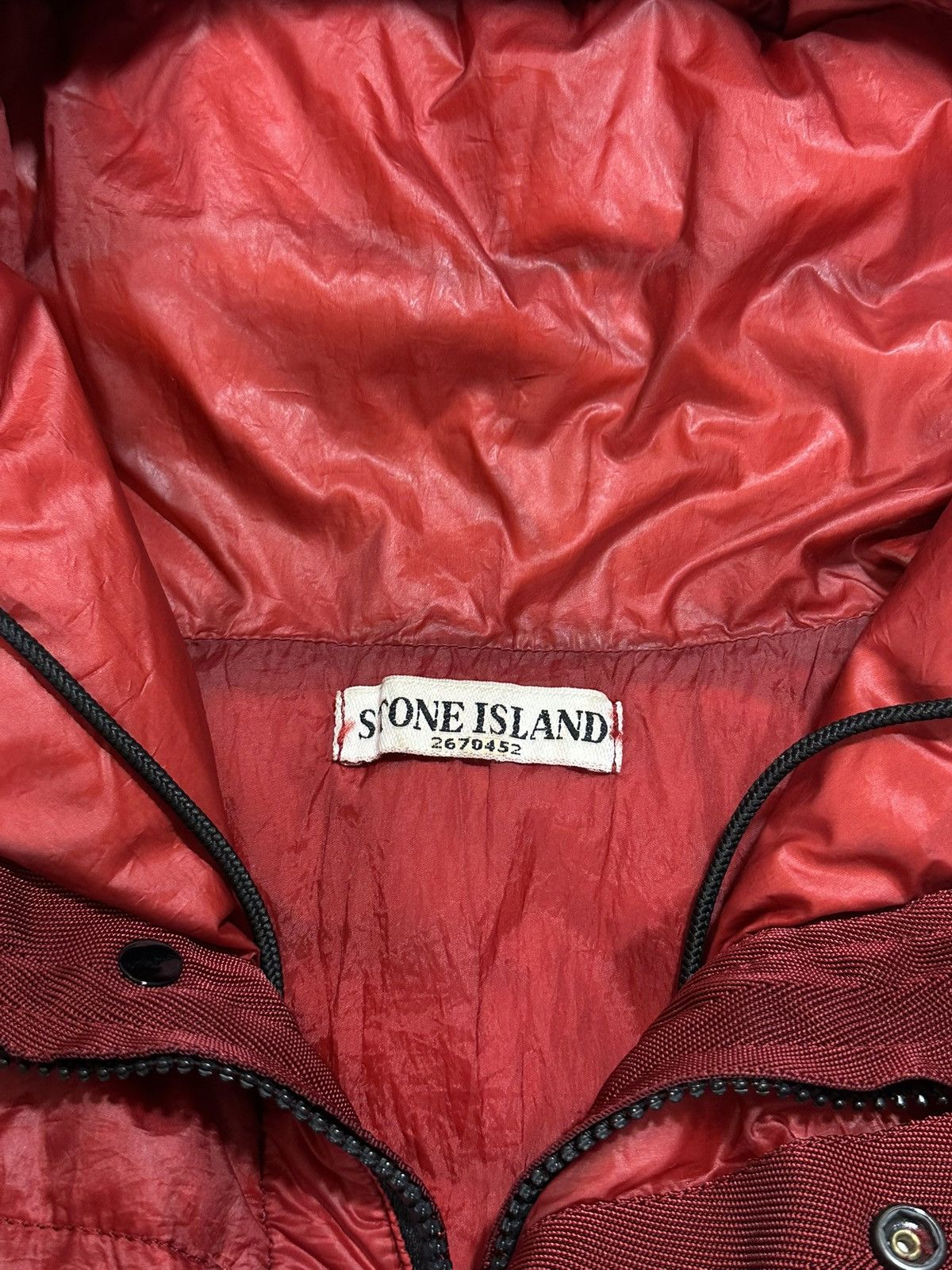 Stone Island Stone Island - AW11 Red Puffer / Down Jacket Size US L / EU 52-54 / 3 - 7 Thumbnail