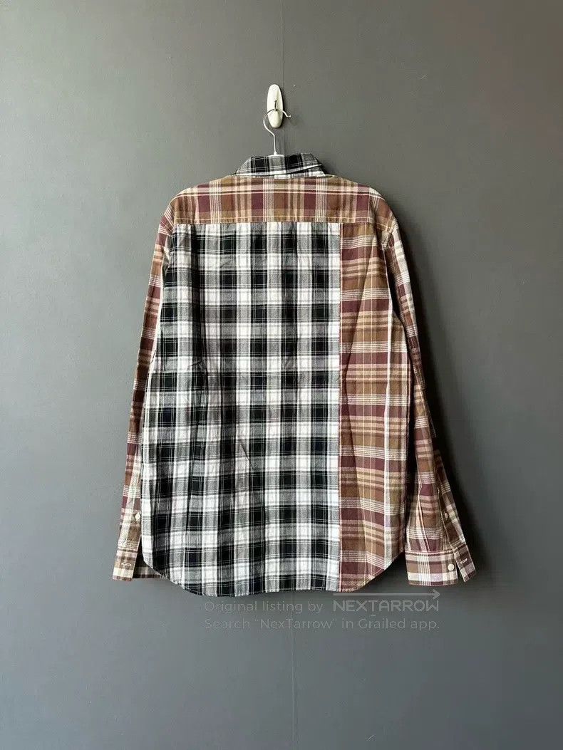 Loewe Loewe size 39 Black and Brown Plaid Shirt Size M / US 6-8 / IT 42-44 - 2 Thumbnail