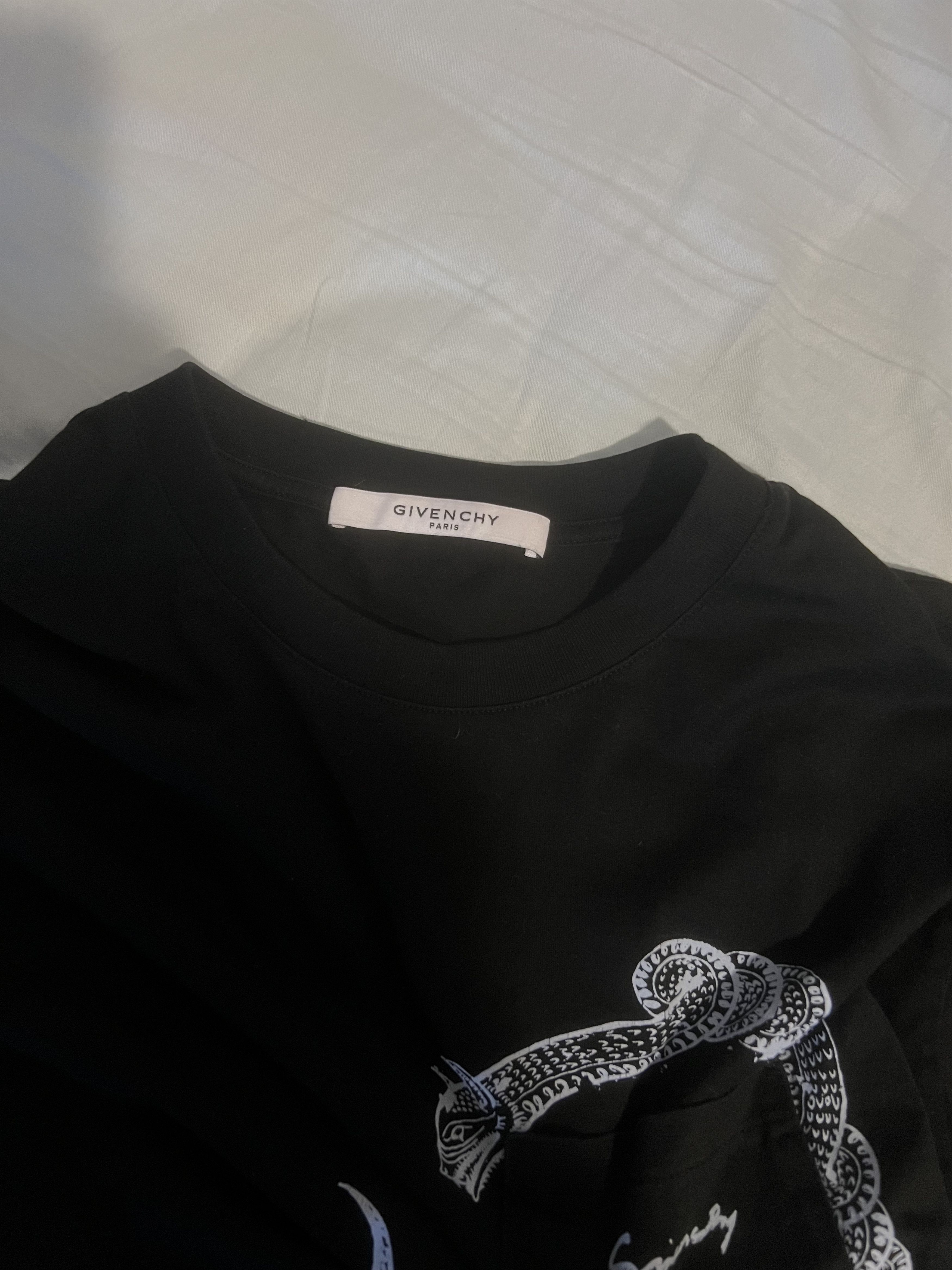 Givenchy Givenchy Snake Logo Pocket Tee Size US XS / EU 42 / 0 - 4 Thumbnail