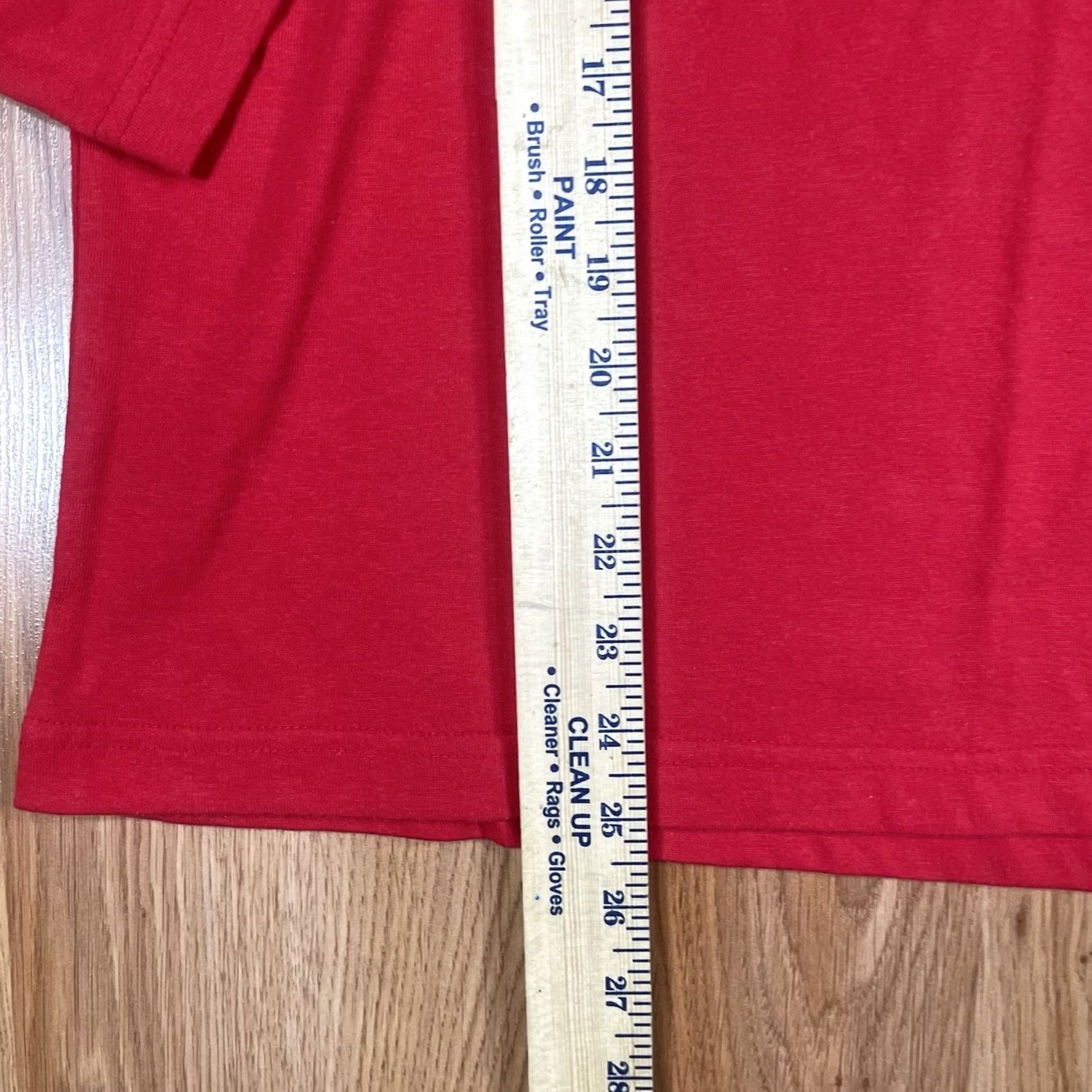 Vintage Victoria Jones Shirt Womens XL Red Long Sleeve Cotton-Polyester Blend Vintage: No Size XL / US 12-14 / IT 48-50 - 5 Thumbnail