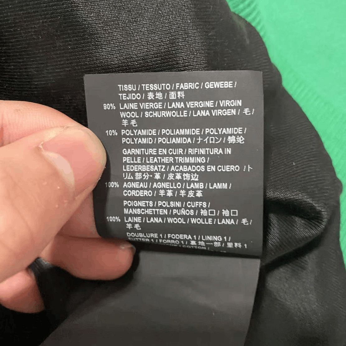 Saint Laurent Paris Sz 42 Saint Laurent Paris 17SS Green Teddy Jacket Size US XS / EU 42 / 0 - 8 Thumbnail