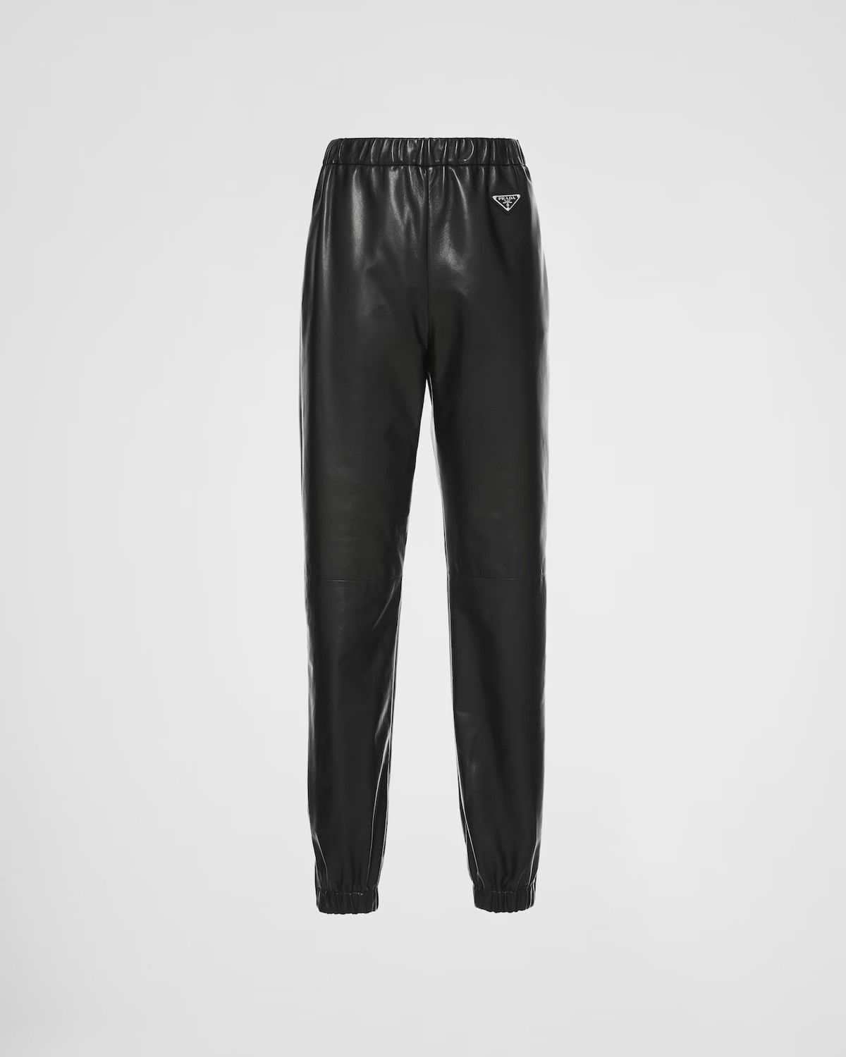 Prada $4.3k Prada Nappa leather joggers Size 26" / US 2 / IT 38 - 5 Thumbnail