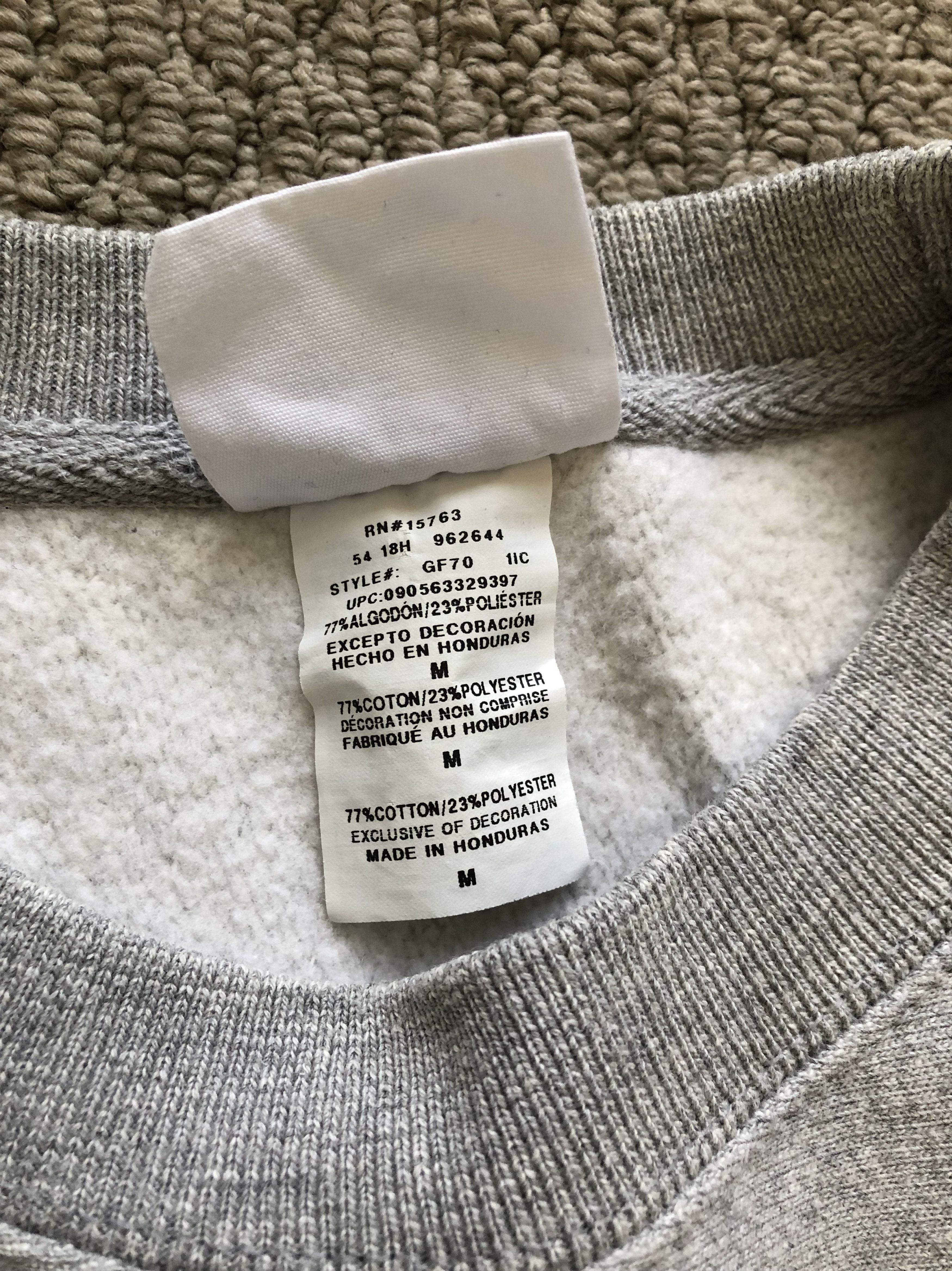 Champion *USED* Champion Reverse Weave Sweatshirts Gray Medium Size US M / EU 48-50 / 2 - 5 Thumbnail