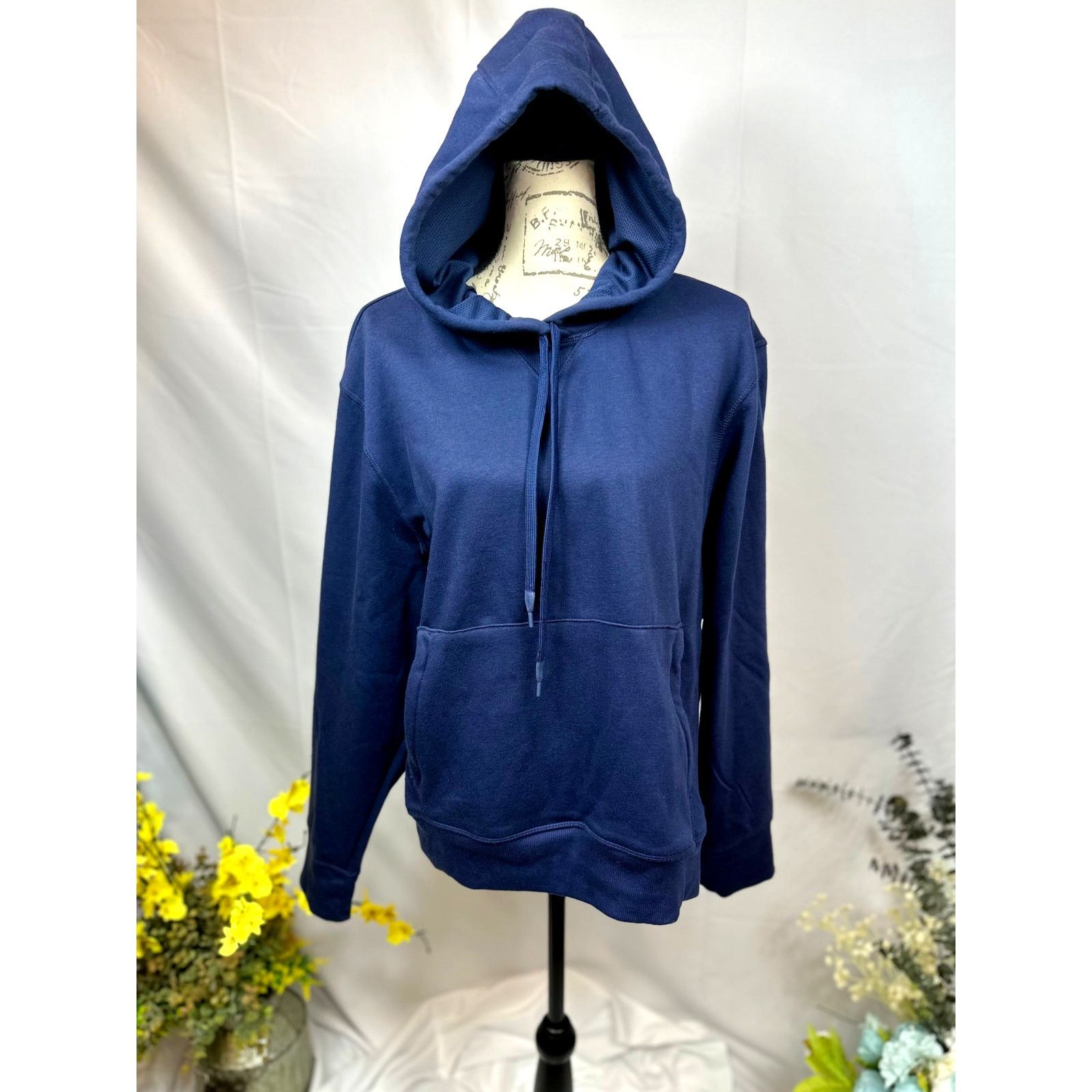 Other Unisex All in Motion Drawstring Kangaroo Pouch Hoodie Blue L Size L / US 10 / IT 46 - 2 Thumbnail