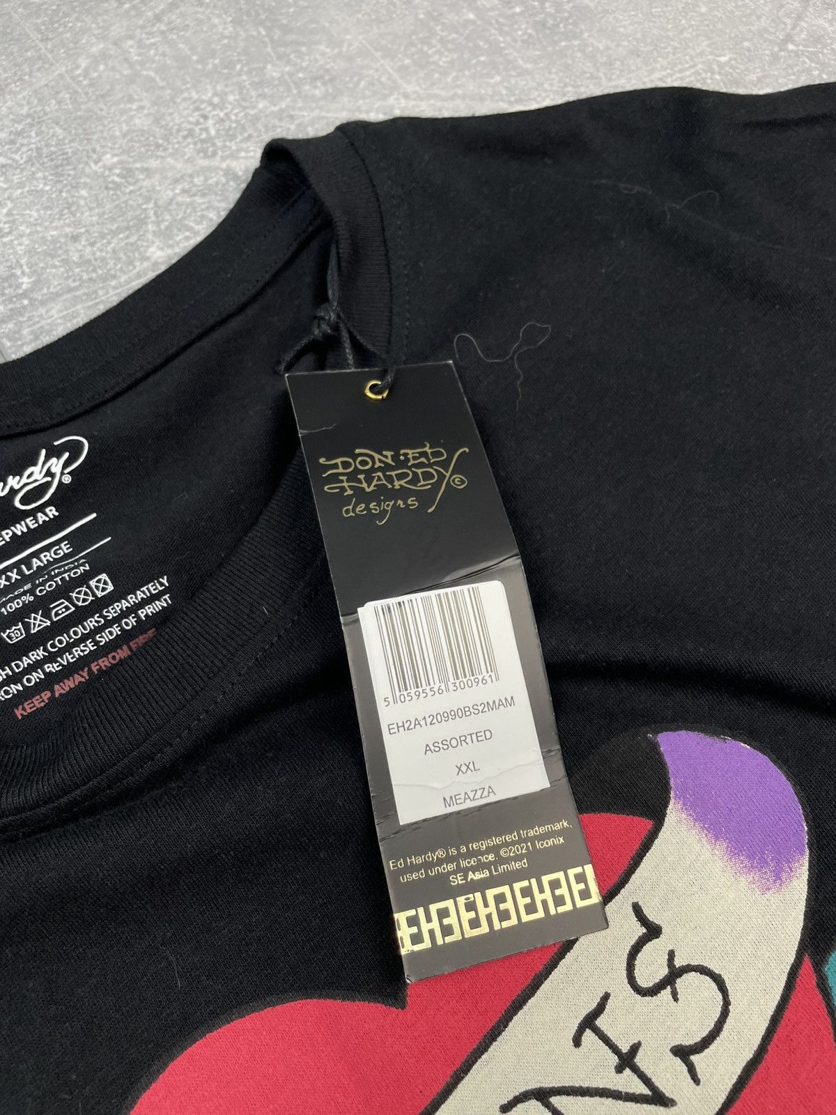 Ed Hardy Ed Hardy T-shirt Big Logo Size US XXL / EU 58 / 5 - 4 Thumbnail