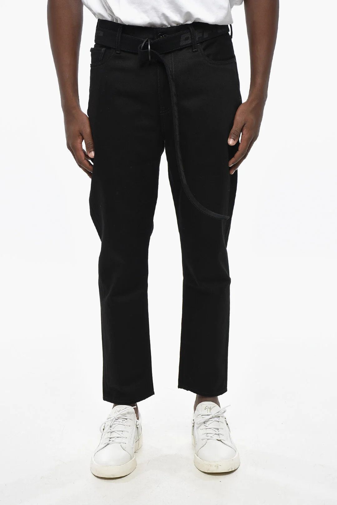 Off-White og1mm0526 Slim Fit Jeans in Black Size US 28 / EU 44 - 1 Thumbnail