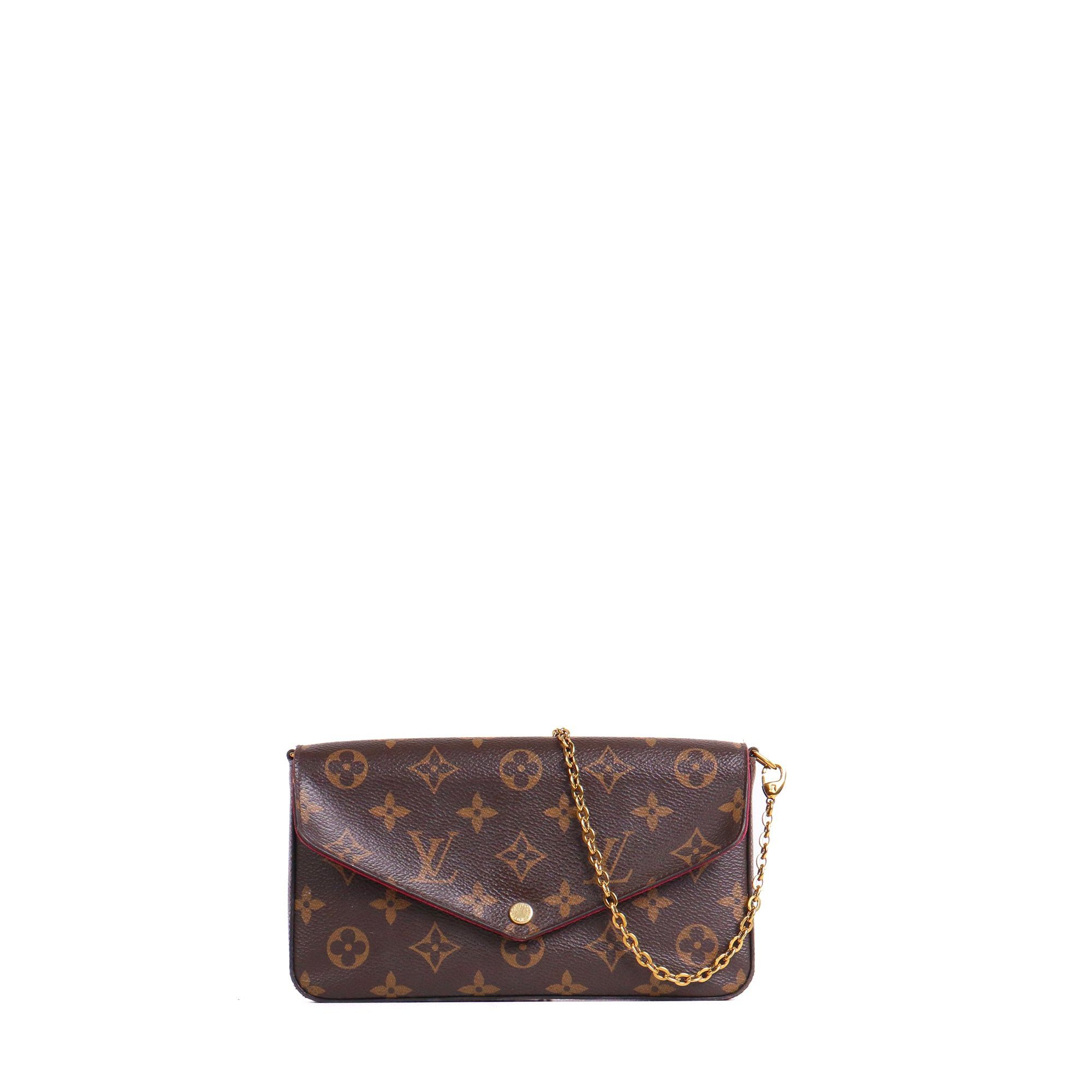 Louis Vuitton LOUIS VUITTON - Louis Vuitton Felicie clutch in monogram canvas Size ONE SIZE - 1 Thumbnail